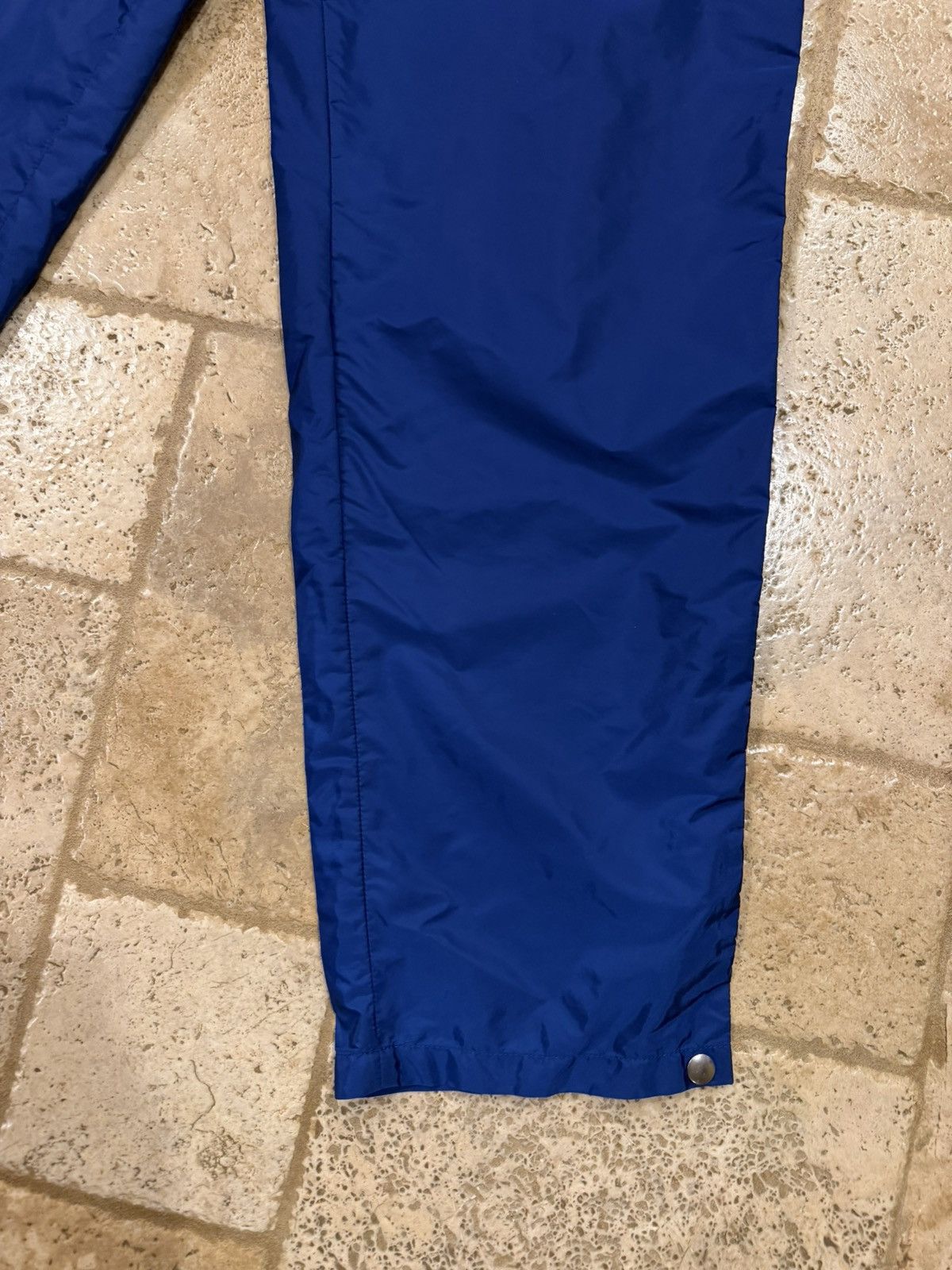 Prada Prada Re-Nylon Logo-Print Blue Snap Bottom Track Pants Size 27" / US 4 / IT 40 - 2 Thumbnail