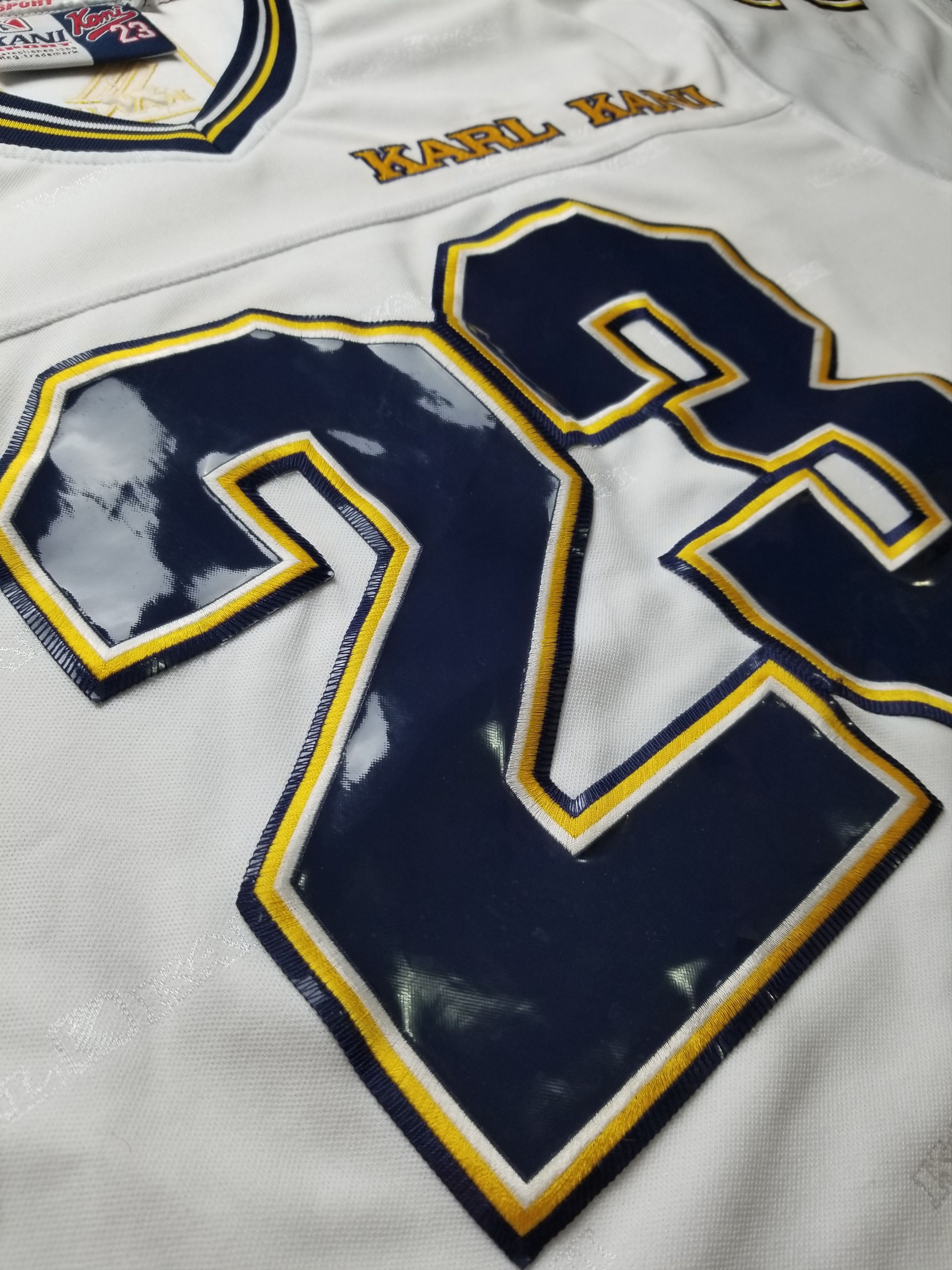 Karl Kani VTG Karl Kani Sport #23 90s Rare YK2 Hip-Hop Rap Jersey Size US L / EU 52-54 / 3 - 17 Thumbnail