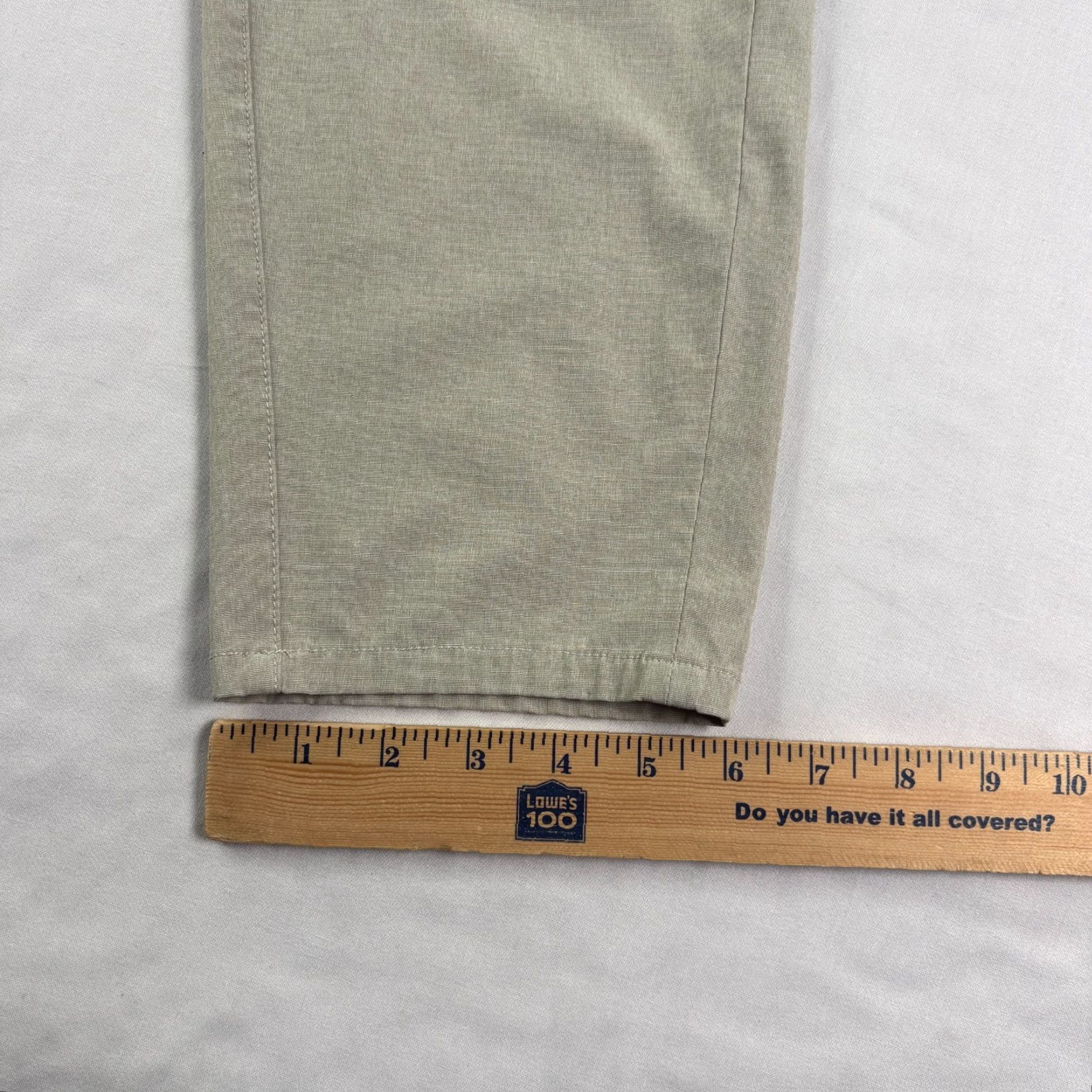 Vuori Vuori Mens Size 32 Beige Chino Golf Tech Stretch Performance Casual Pants Size US 32 / EU 48 - 7 Thumbnail