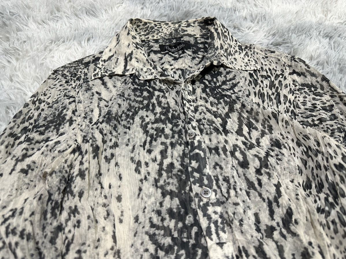 Tornado Mart 🔥Sick Y2K Tornado Mart Leopard Shirt See Through Size US M / EU 48-50 / 2 - 3 Thumbnail