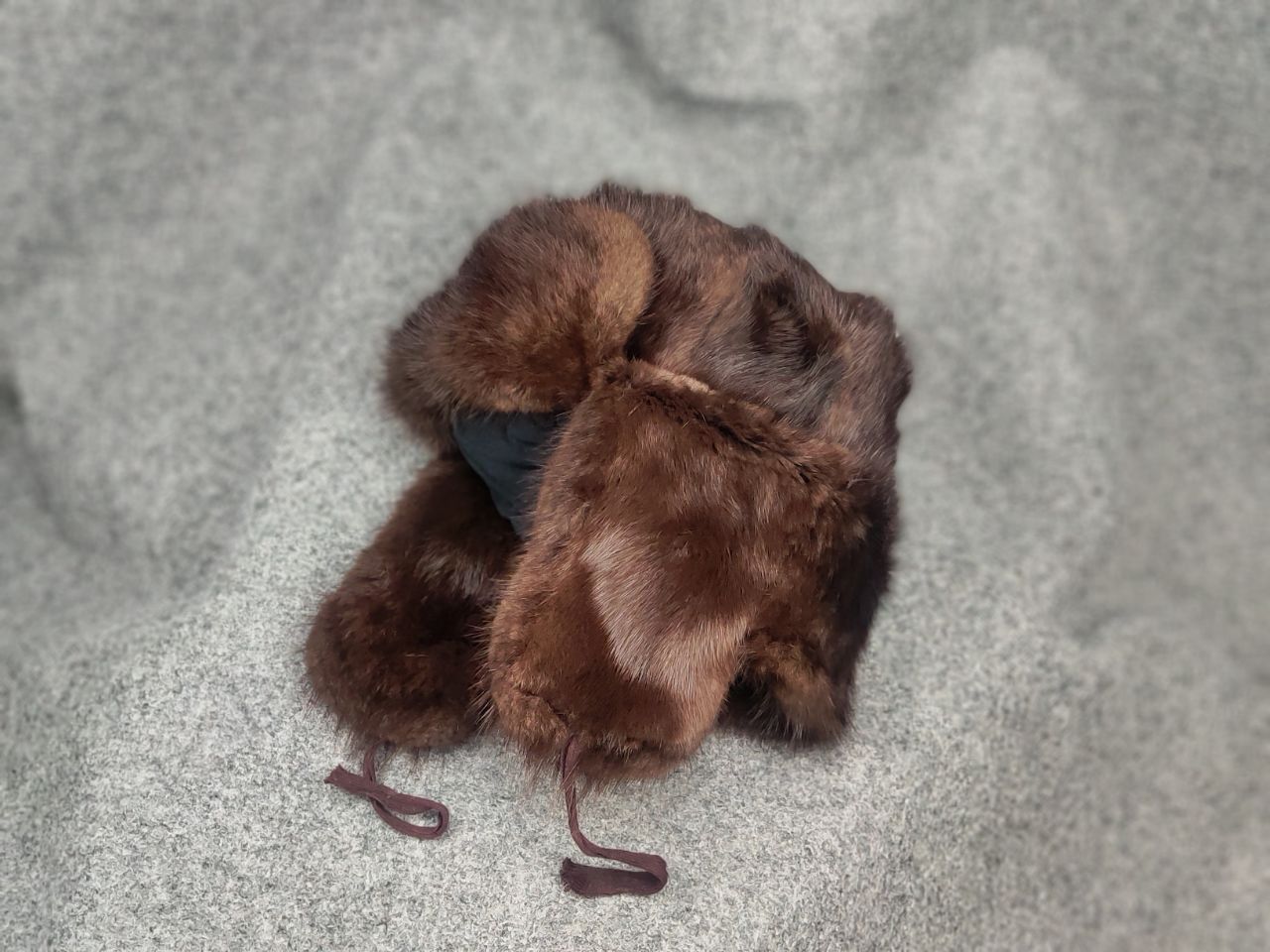 If Six Was Nine Vtg Crazy Y2K Avant Garde If Six Was Nine Style Fur Hat Size ONE SIZE - 2 Thumbnail