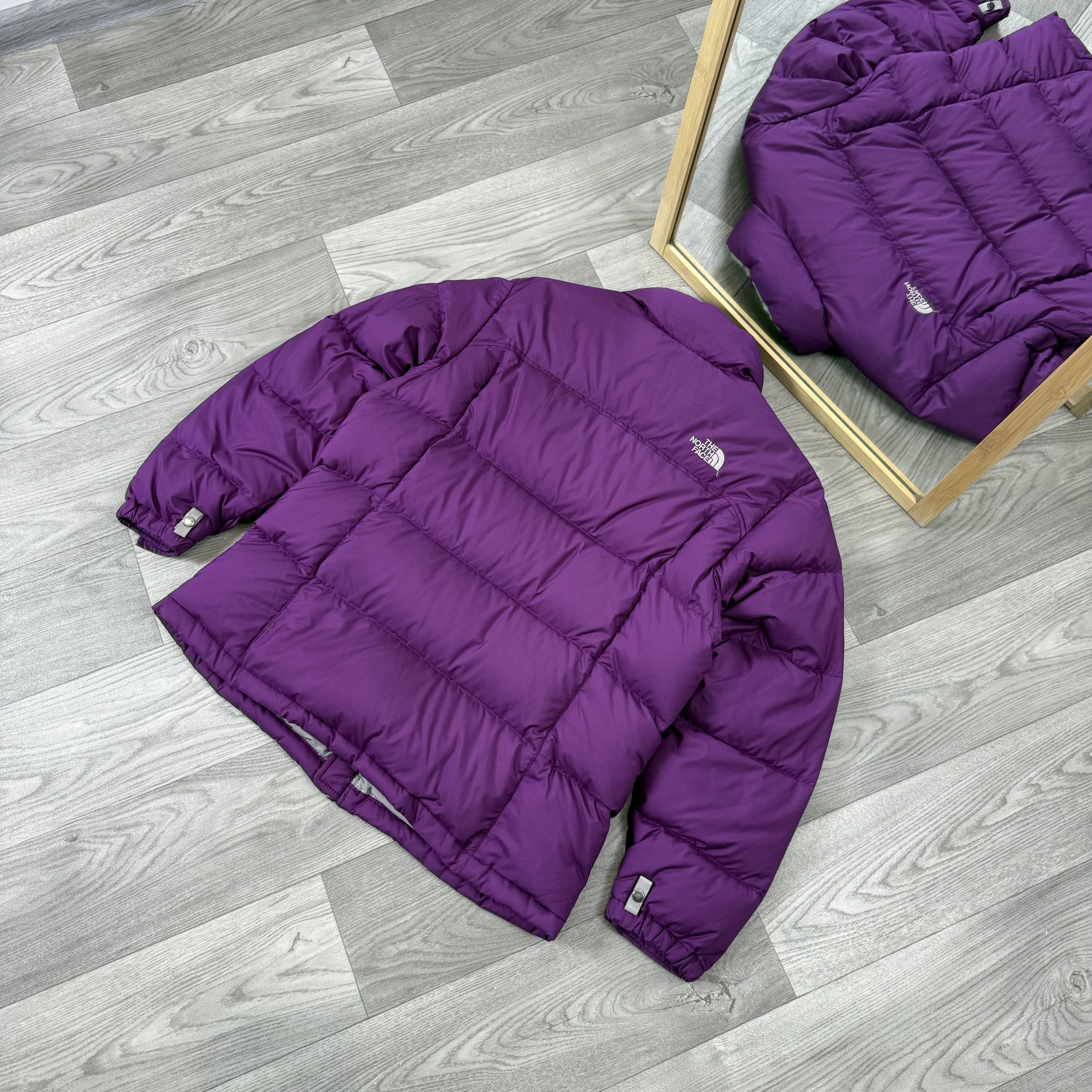 The North Face Vintage The North Face 550 Purple Puffer Down Jacket Size S / US 4 / IT 40 - 6 Thumbnail