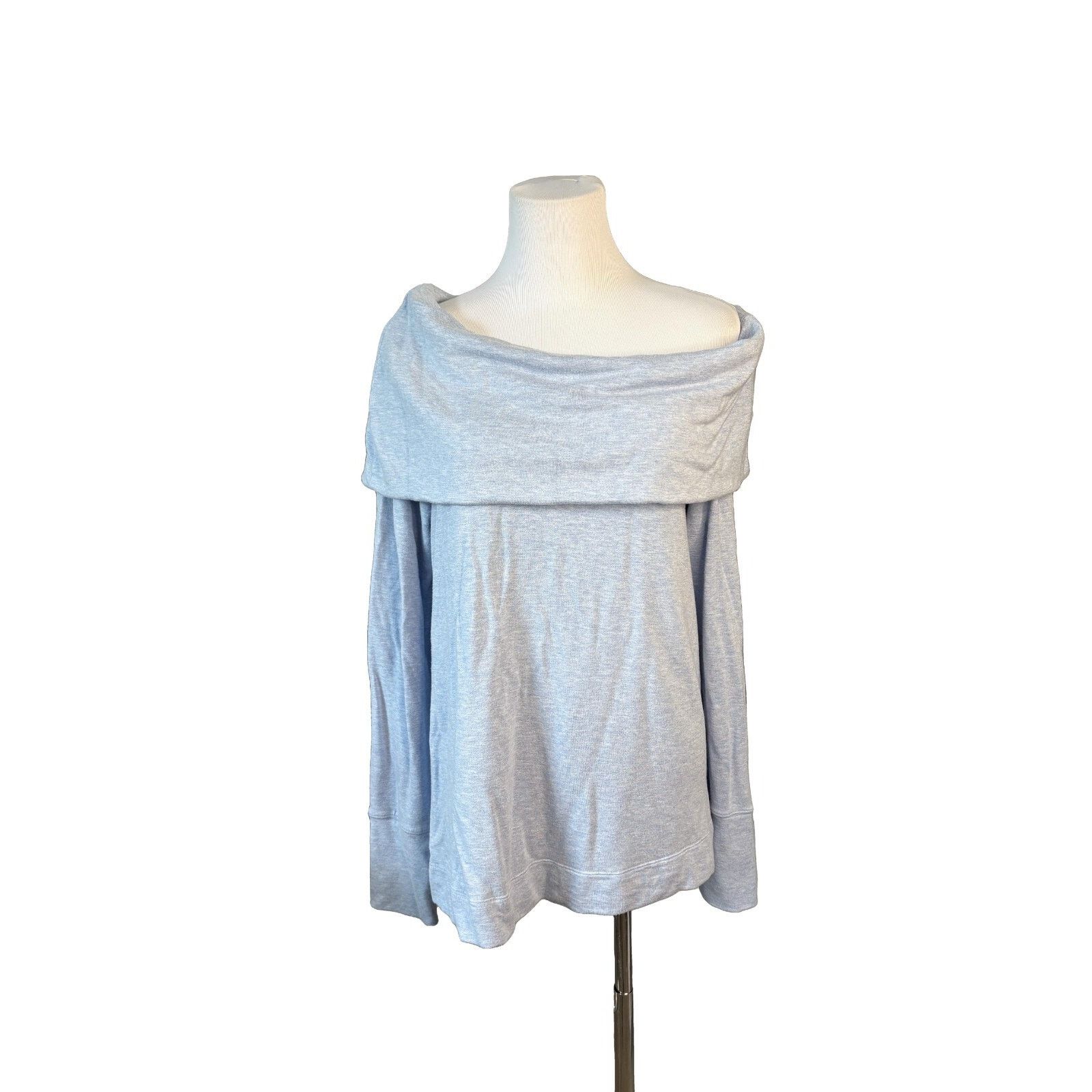 Lilly Pulitzer Lilly Pulitzer Belinda Pullover Modal Heather Blue Top LARGE Size L / US 10 / IT 46 - 1 Thumbnail