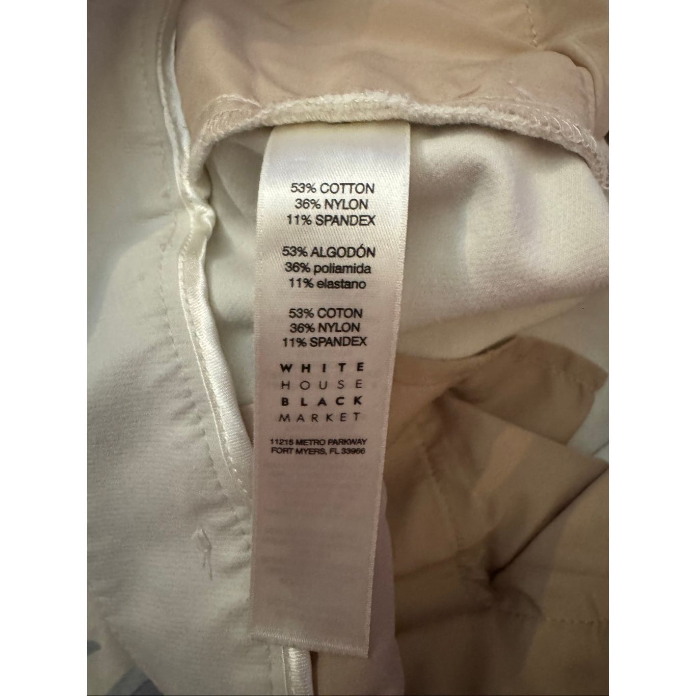 White House Black Market White House Black Market White Slim Ankle Pants | Size 8 | S Size 30" / US 8 / IT 44 - 6 Thumbnail
