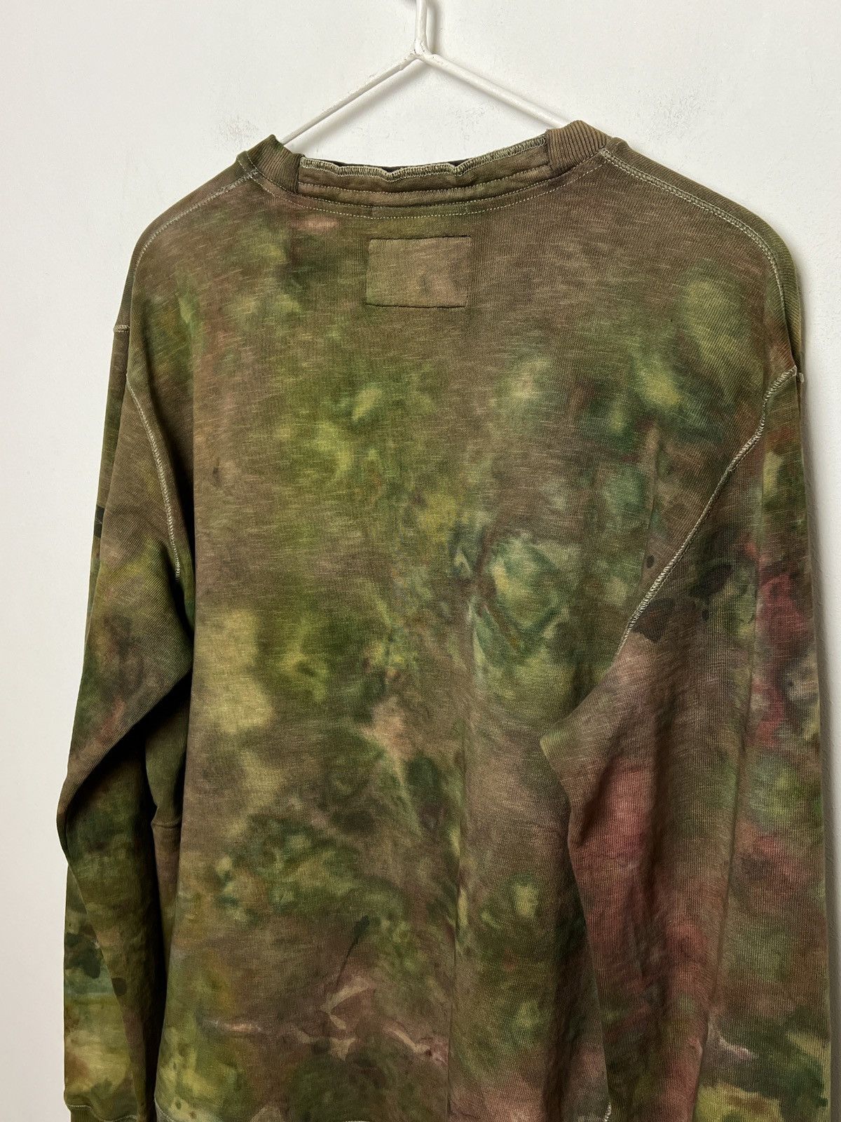 Stone Island stone island camo tie dye crewneck sweatshirt Size US L / EU 52-54 / 3 - 11 Thumbnail