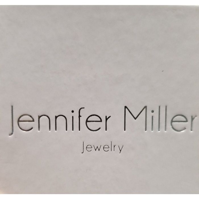 Designer Jennifer Miller Heart Medallion Necklace 14K Gold Plated 16