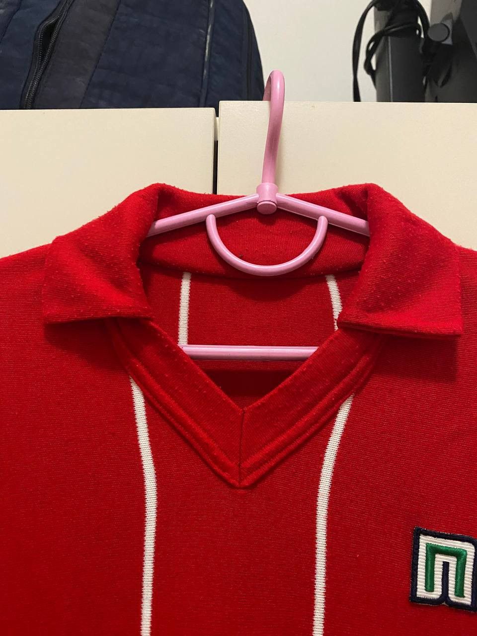 Other Enerre Manchester United unreleased jersey 80s long sleeve Size US L / EU 52-54 / 3 - 4 Thumbnail