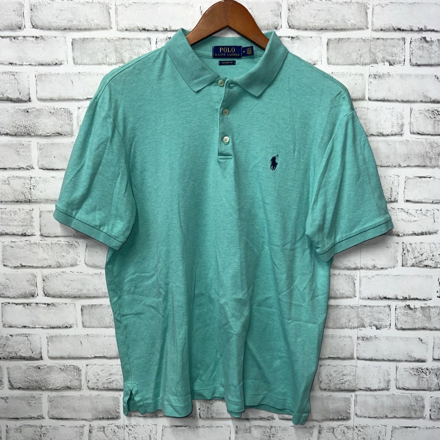 Polo Ralph Lauren Polo Ralph Lauren Classic Fit Polo Shirt Mens Size M Blue Polo Shirt Classic Fit Mens M Blue Polo Ralph Lauren Size US M / EU 48-50 / 2 - 2 Thumbnail