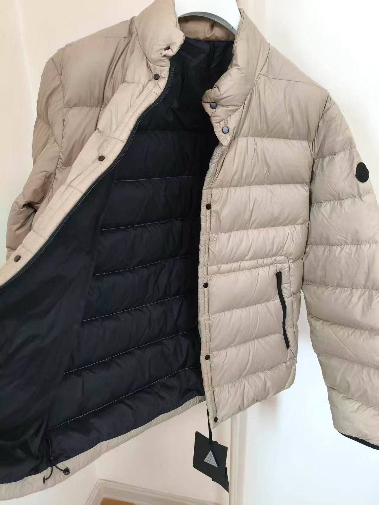 Moncler Moncler 25SS Lightweight Gray Down Jacket Size US L / EU 52-54 / 3 - 4 Thumbnail
