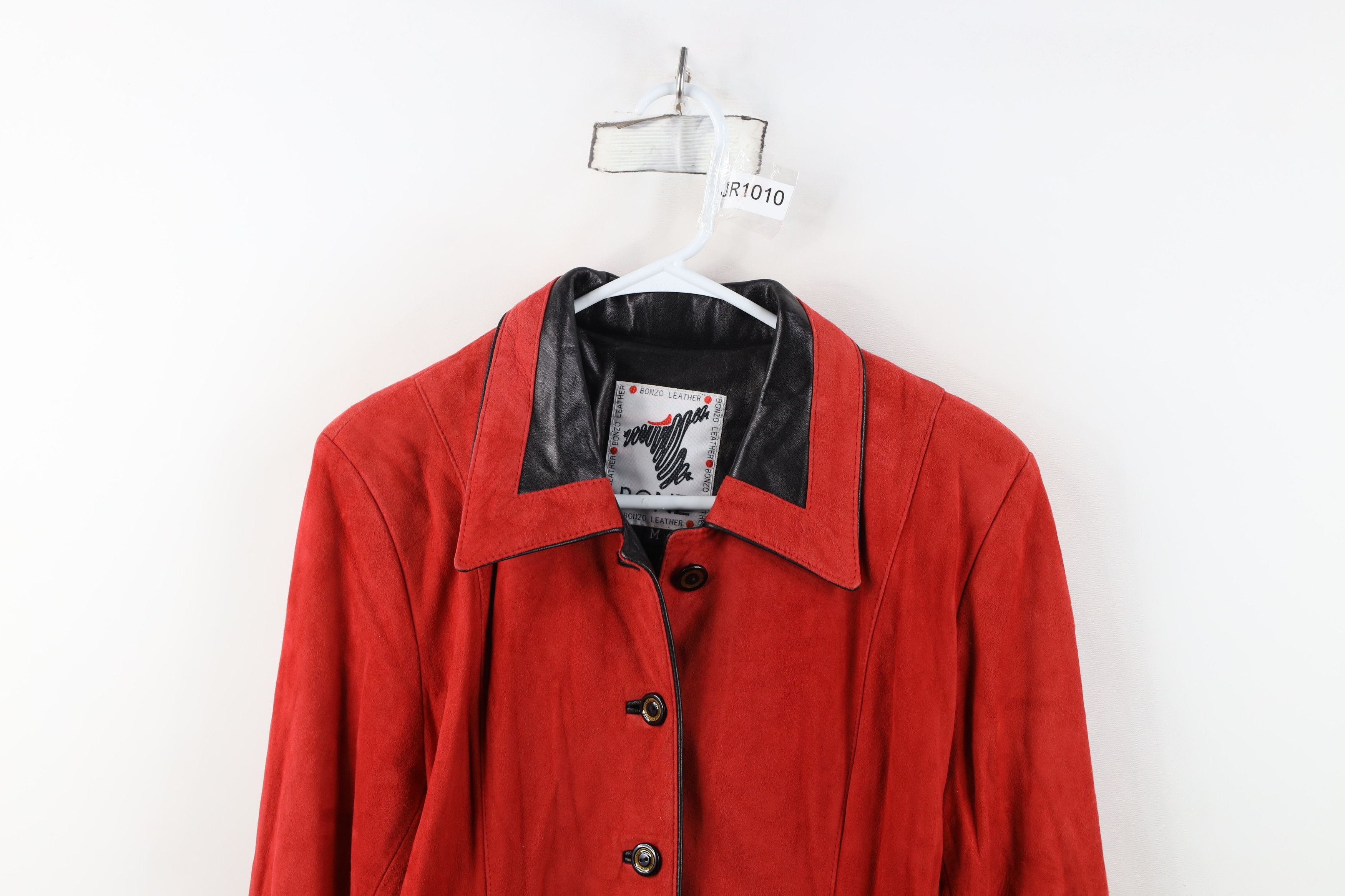 Vintage Vintage 90s Streetwear Lambskin Suede Leather Jacket Coat Size M / US 6-8 / IT 42-44 - 2 Thumbnail