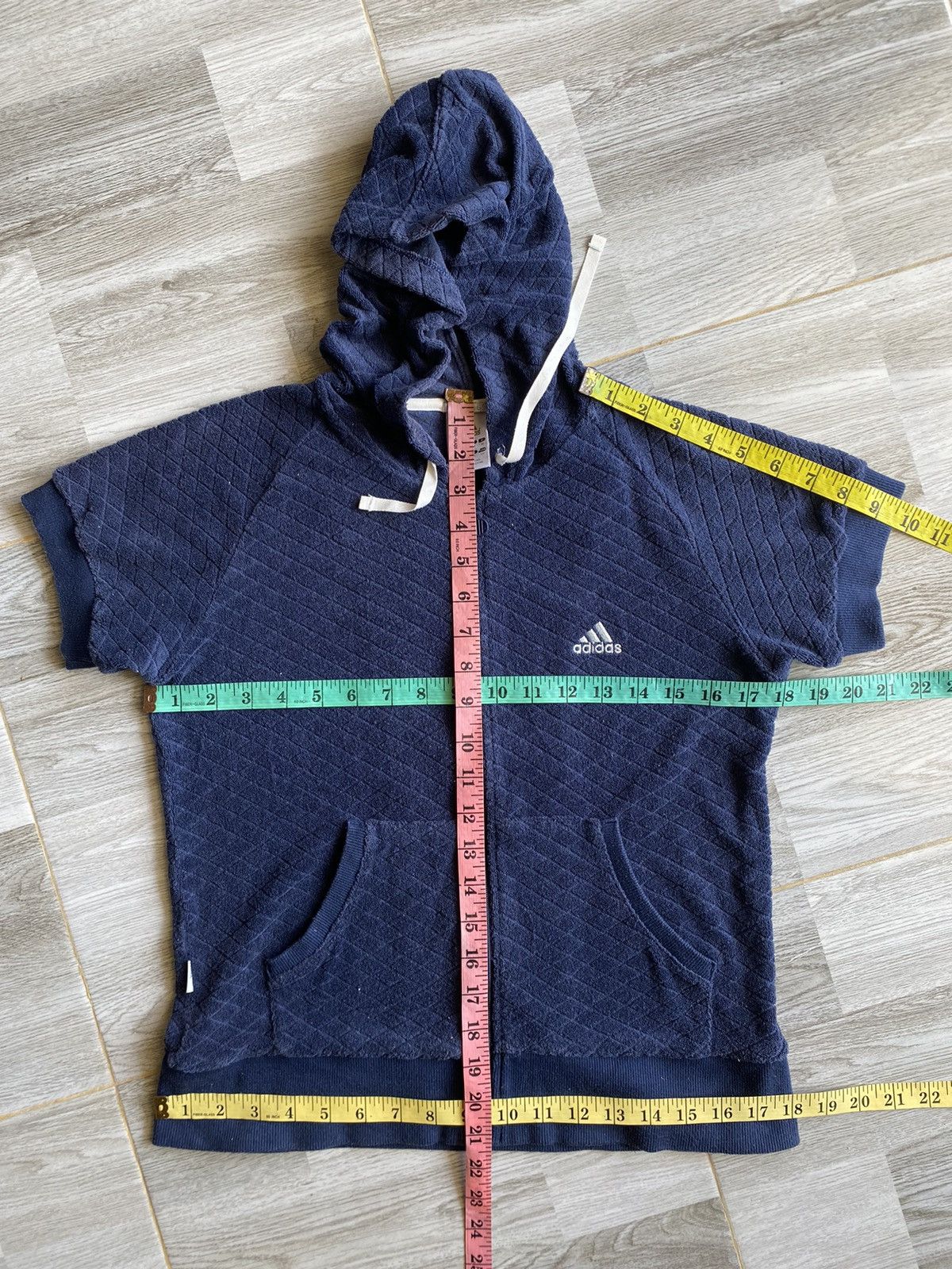 Adidas Adidas Sweater Hooded Short Sleeve Size S / US 4 / IT 40 - 17 Thumbnail