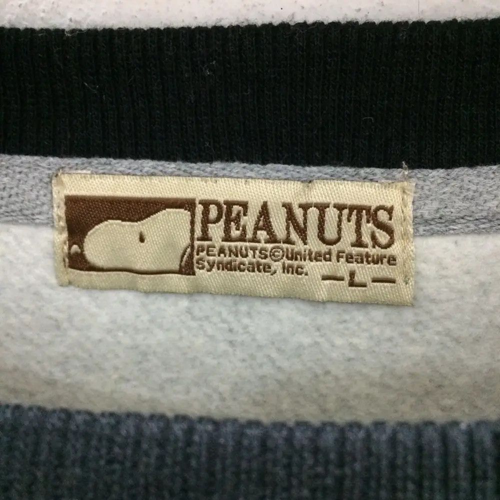 Peanuts Vintage Peanuts Gentleman Cartoon Sweatshirt Size US L / EU 52-54 / 3 - 3 Thumbnail