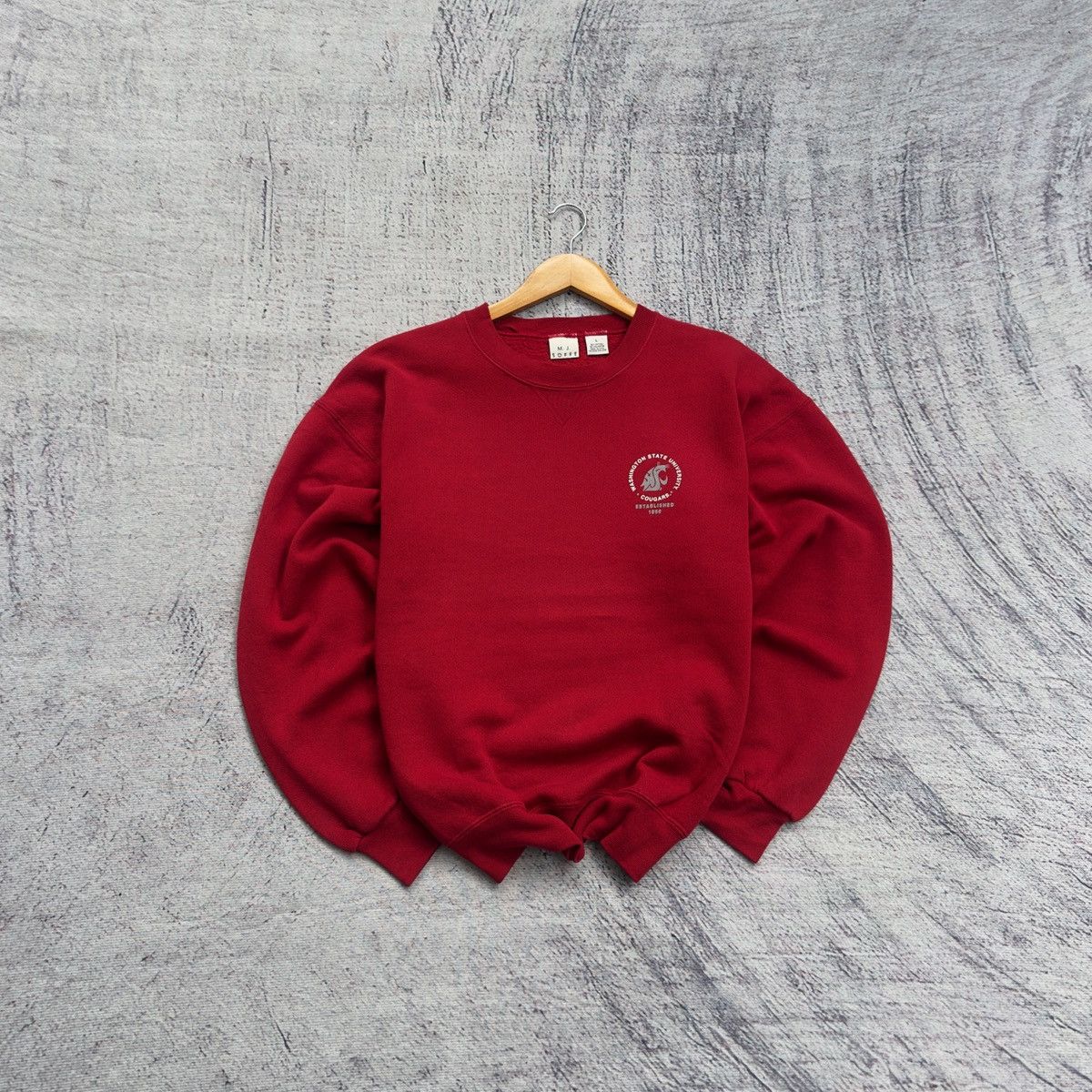 Soffe VINTAGE UNIVERSITY WASHINGTON COLLEGE SWEATSHIRT Size US L / EU 52-54 / 3 - 1 Thumbnail