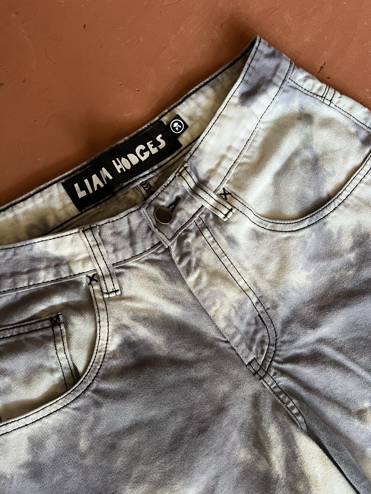 Designer × Liam Hodges Liam Hodges Tie Dye Long Shorts Size US 30 / EU 46 - 4 Thumbnail