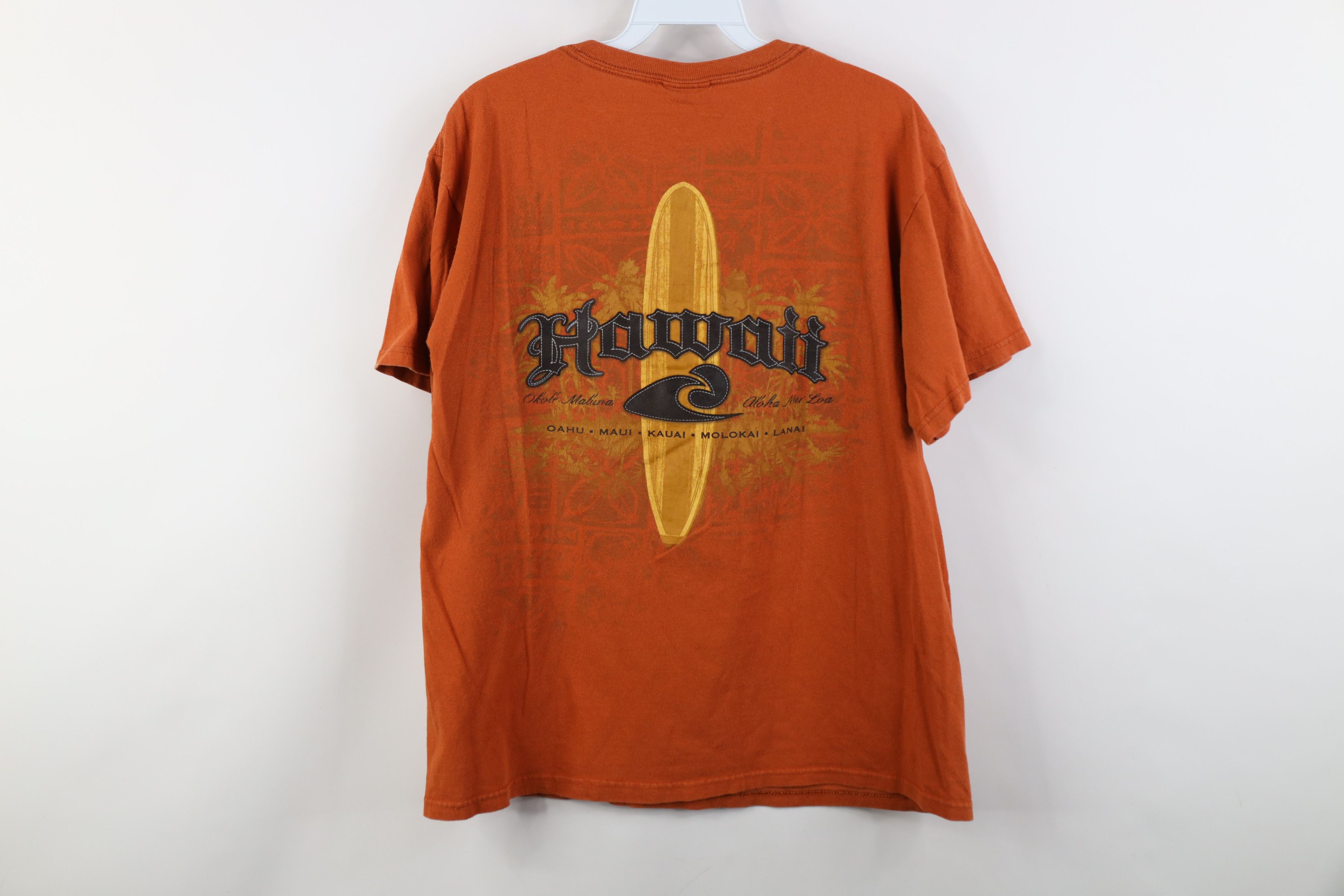 Vintage Vintage Y2K Streetwear Hawaii Surfing Surfboard T-Shirt Size US M / EU 48-50 / 2 - 11 Thumbnail
