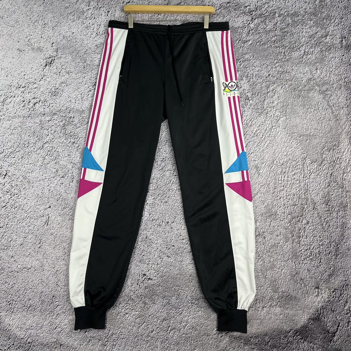 Adidas × Vintage 🪼VINTAGE🪼 Adidas Sport Jogger 3 Stripes Pants Size US 32 / EU 48 - 2 Thumbnail