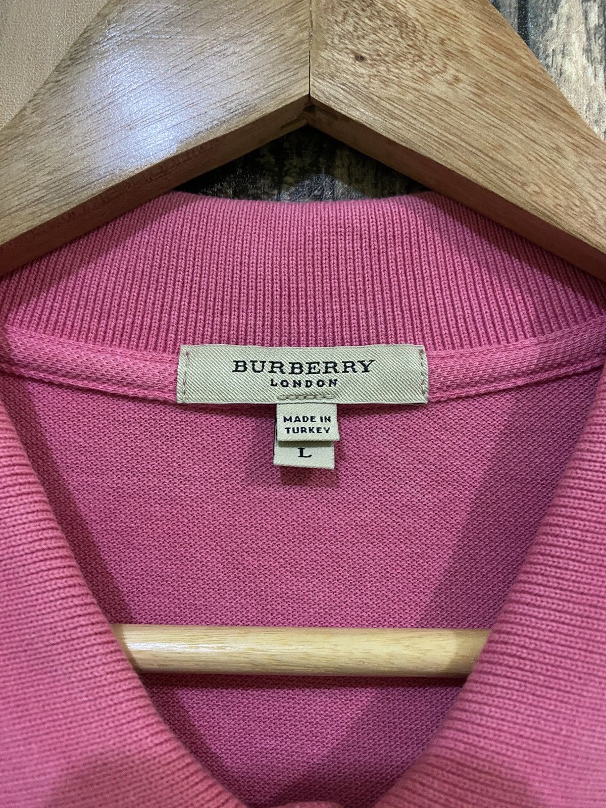 Burberry Burberry London Horserry Logo Polo Shirt Size US L / EU 52-54 / 3 - 2 Thumbnail