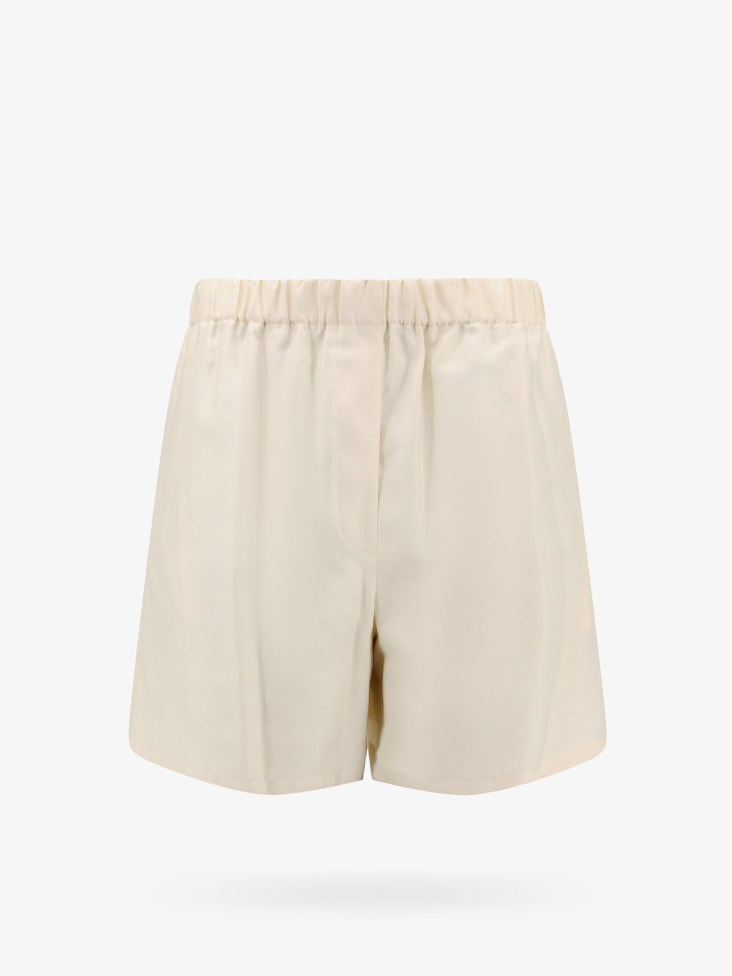 Max Mara Piadena Woman Beige Shorts 