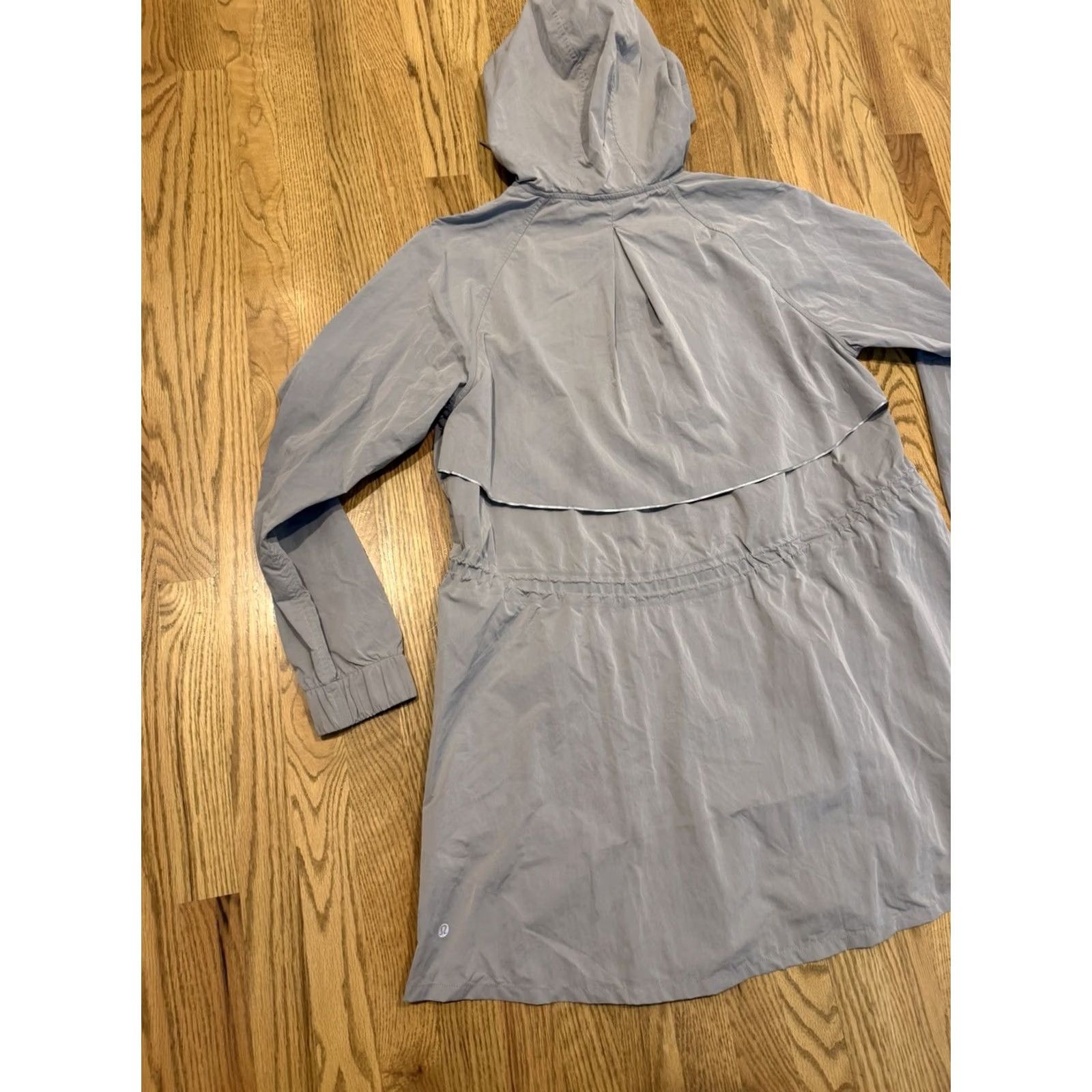 Lululemon Lululemon Pack & Glyde Womens Size 12 Windbreaker Packable W4ANOS Grey Casual Jacket Size XL / US 12-14 / IT 48-50 - 3 Thumbnail