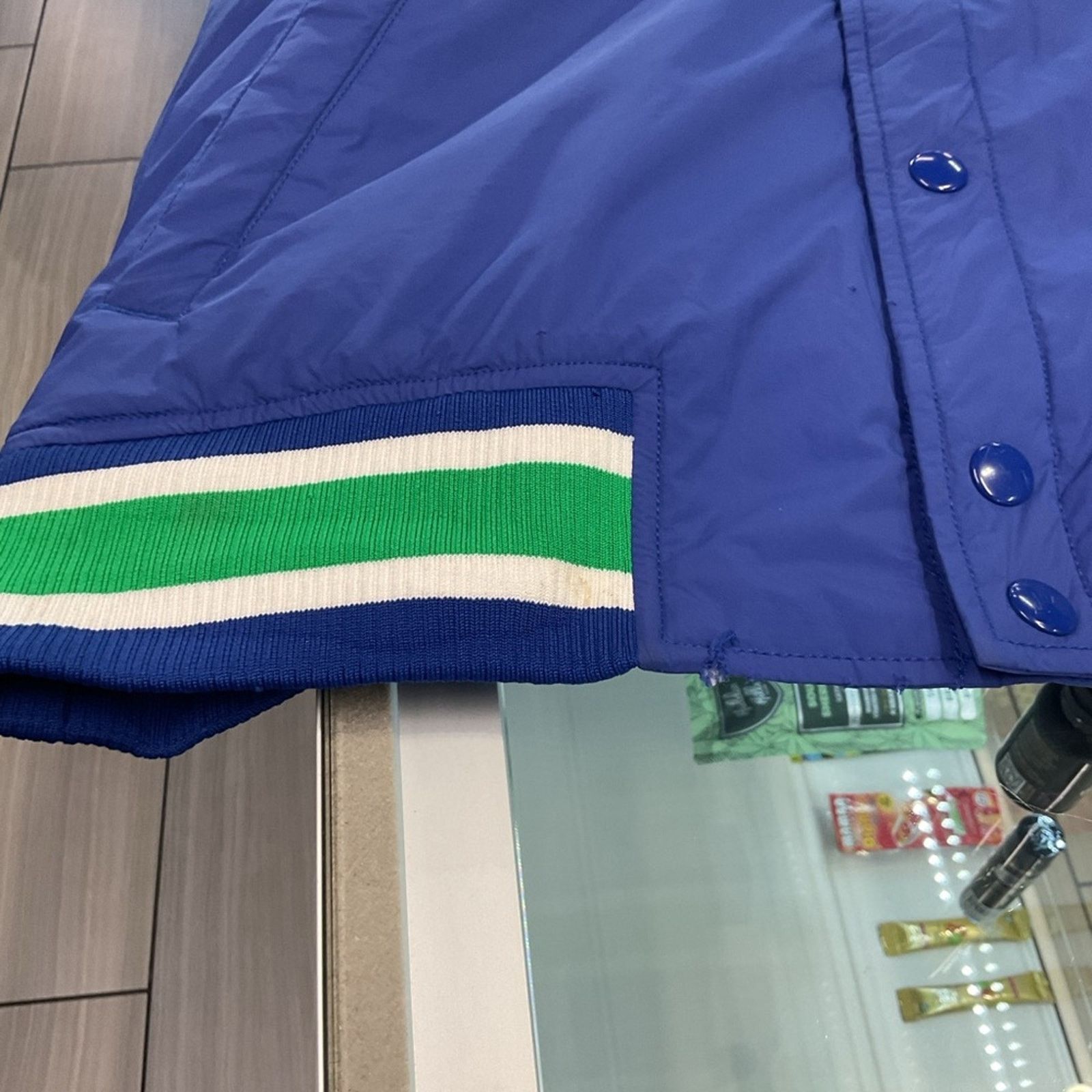 Nike NBA Nike Dallas Mavericks Button Down Puffer Jacket Size US L / EU 52-54 / 3 - 8 Thumbnail