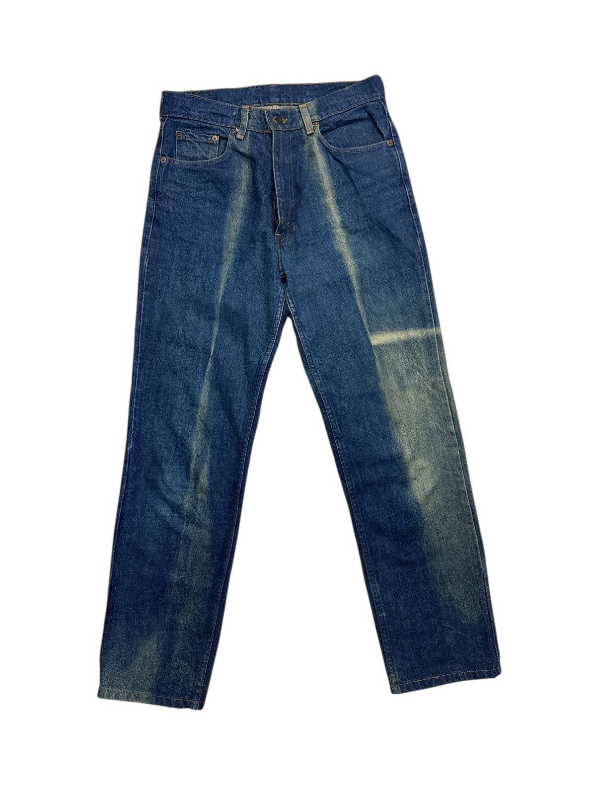 Levi's VINTAGE LEVI'S 503-0217 SUN FADED DISTRESSED JEANS W31 Size US 31 - 1 Thumbnail