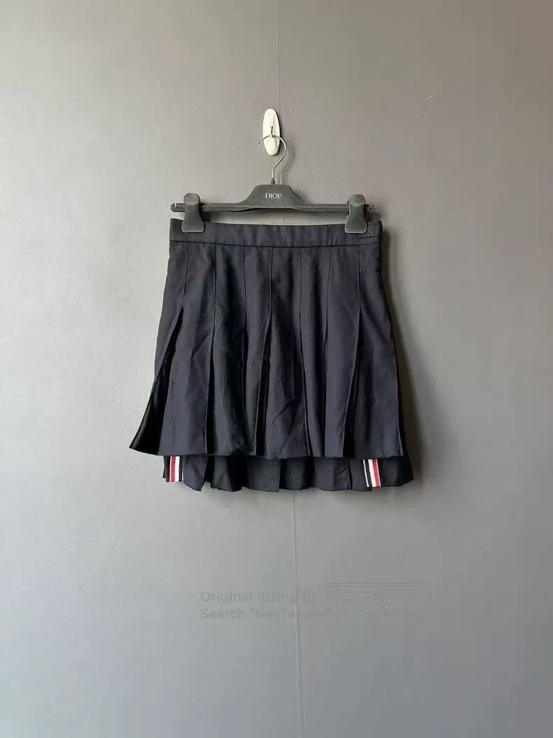 Thom Browne Thom Browne Wool Pleated Skirt Size 27" / US 4 / IT 40 - 1 Thumbnail