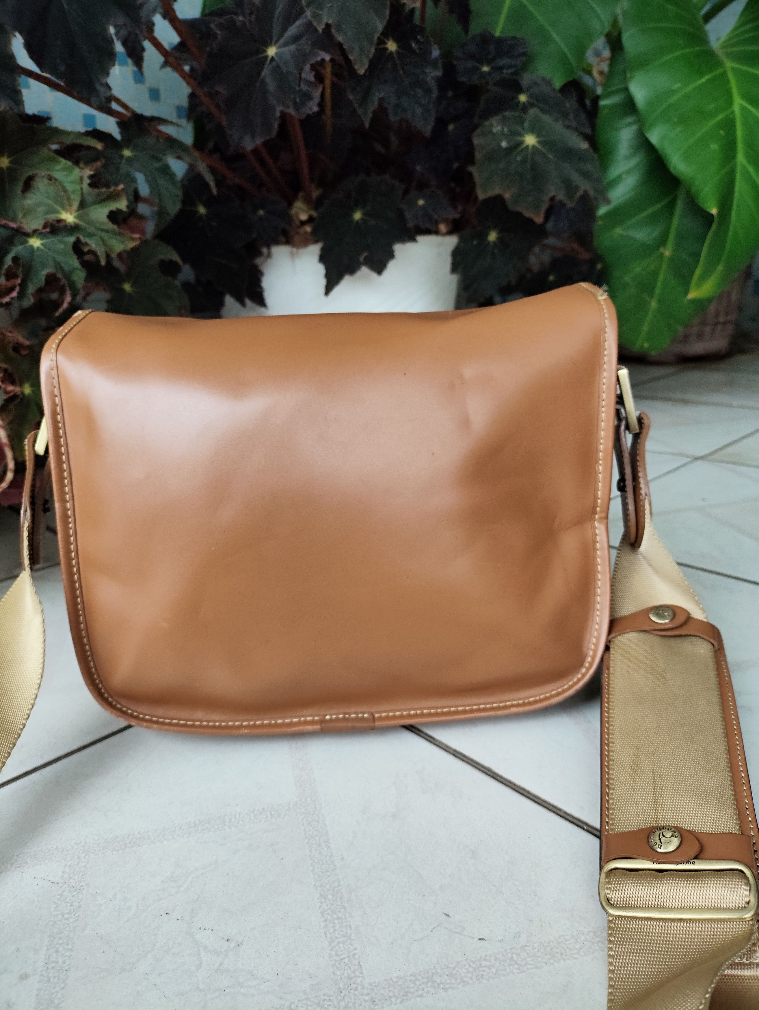 Herring Herring Bone Old Palm Leather Camera Bag Size ONE SIZE - 12 Thumbnail