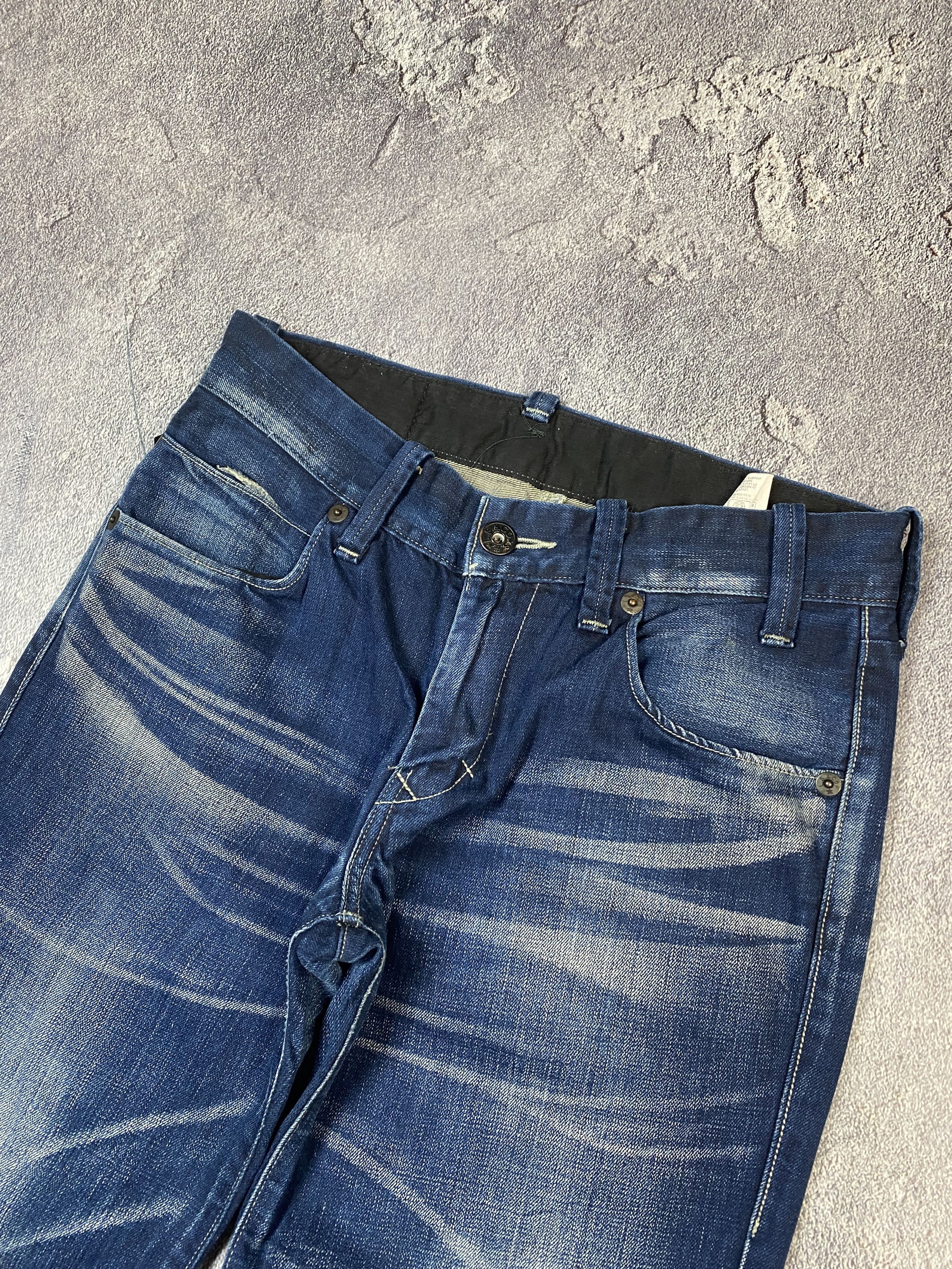 Levi's VTG Levi's 504 Crazy Faded Blue Straight Fit Jeans Size US 32 / EU 48 - 8 Thumbnail