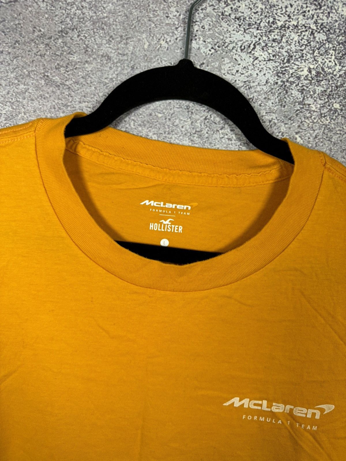 Formula 1 × Hollister × Malcolm McLaren McLaren Formula 1 Racing T-Shirt Team Hollister Large Size US L / EU 52-54 / 3 - 7 Thumbnail