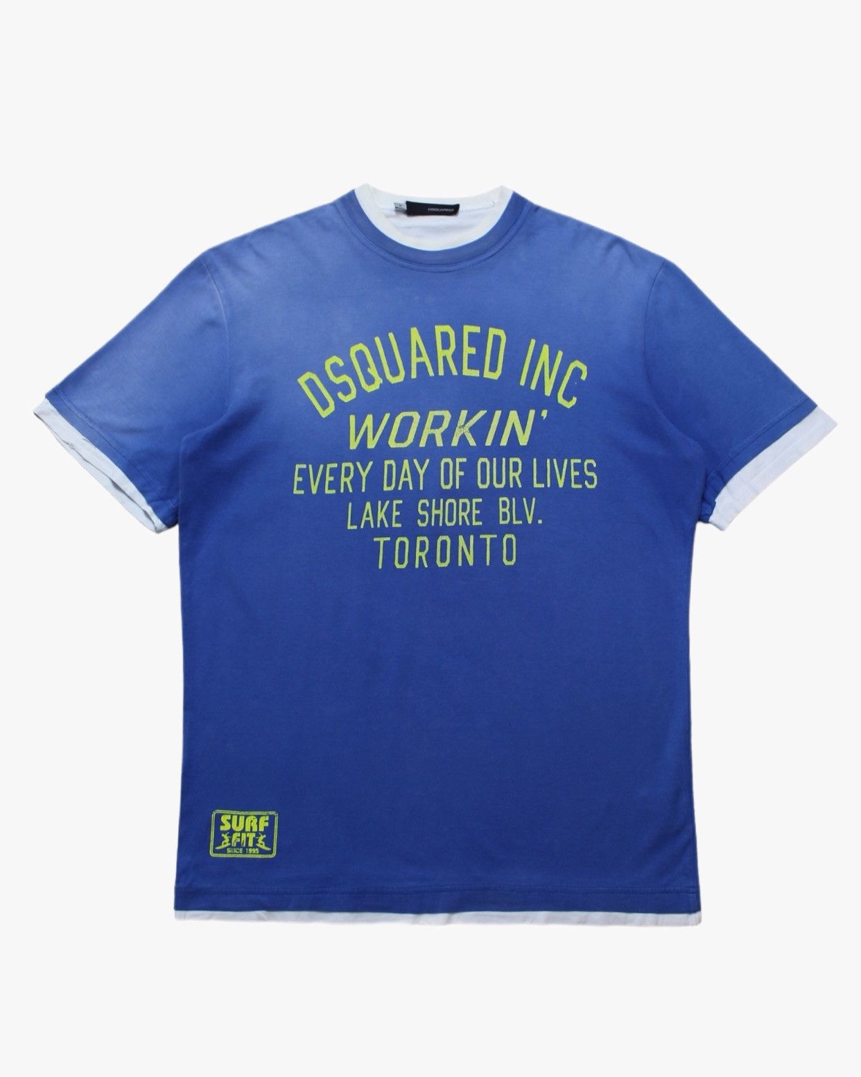 Dsquared2 2000S DSQUARED2 SURF LAYERED TEE Size US M / EU 48-50 / 2 - 1 Thumbnail