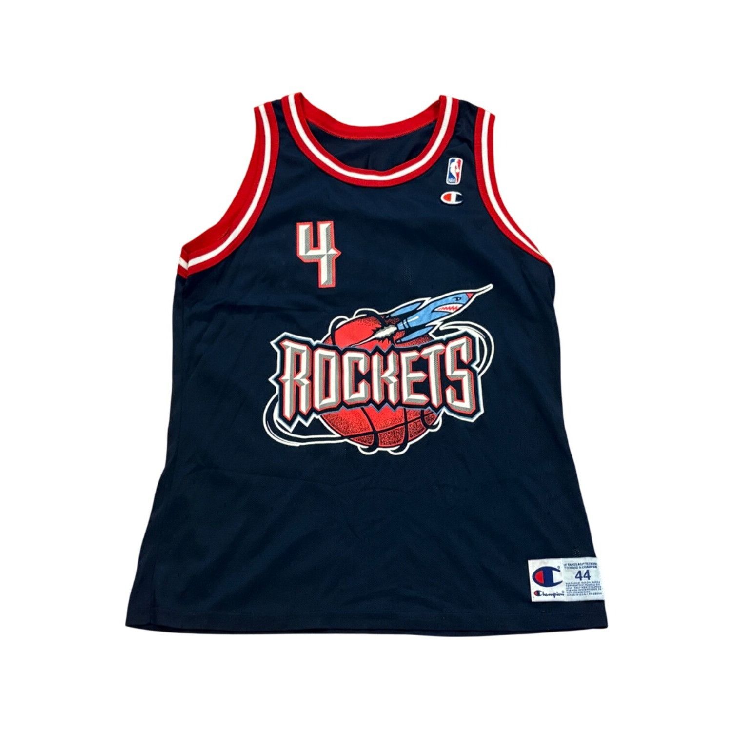 Champion Vintage 1990's Champion Houston Rockets Charles Barkley #4 N Size US L / EU 52-54 / 3 - 1 Thumbnail