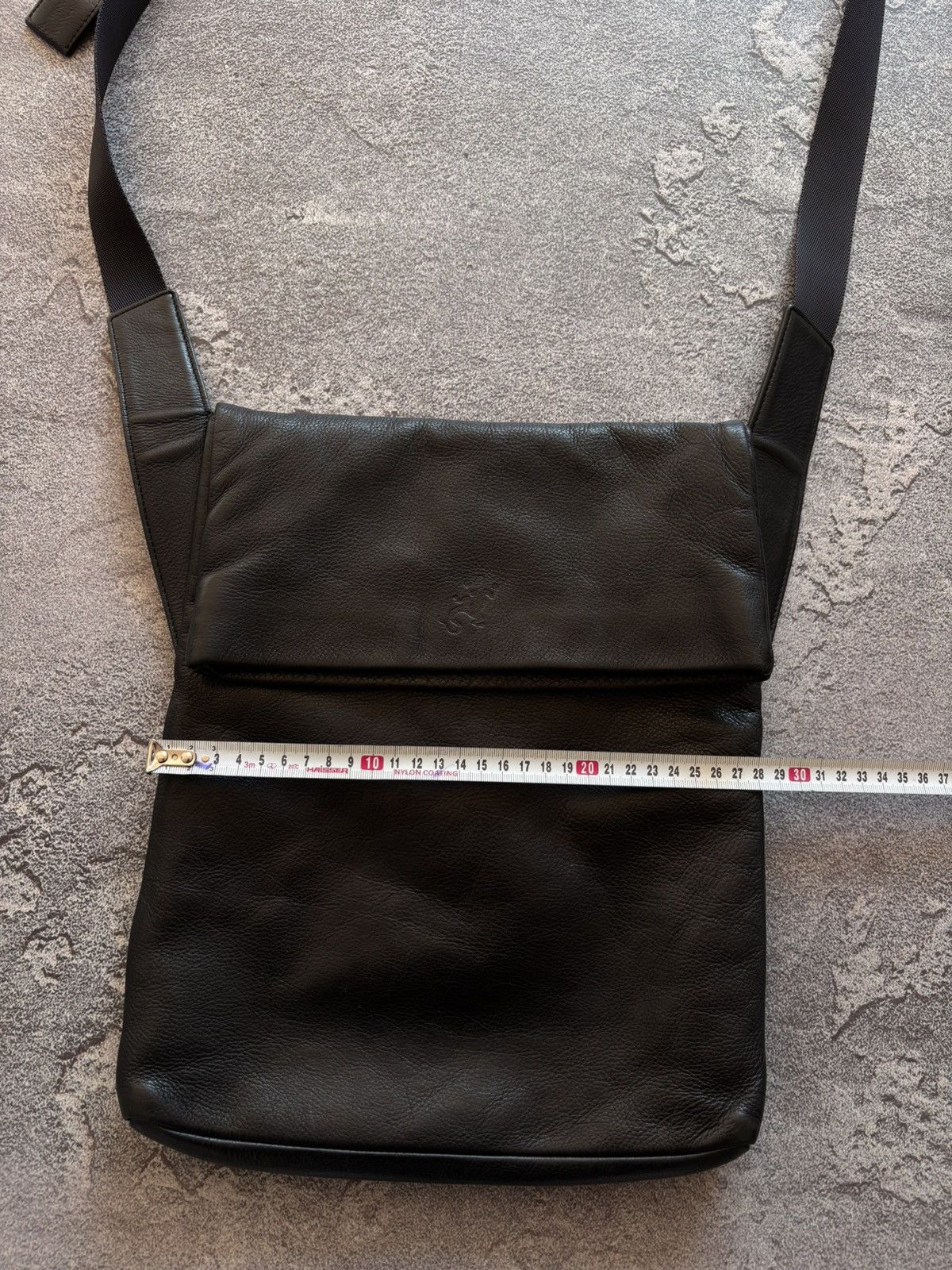agnes b. Agnes b. Leather Crossbody Avant Garde Bag Made in Japan Size ONE SIZE - 21 Thumbnail