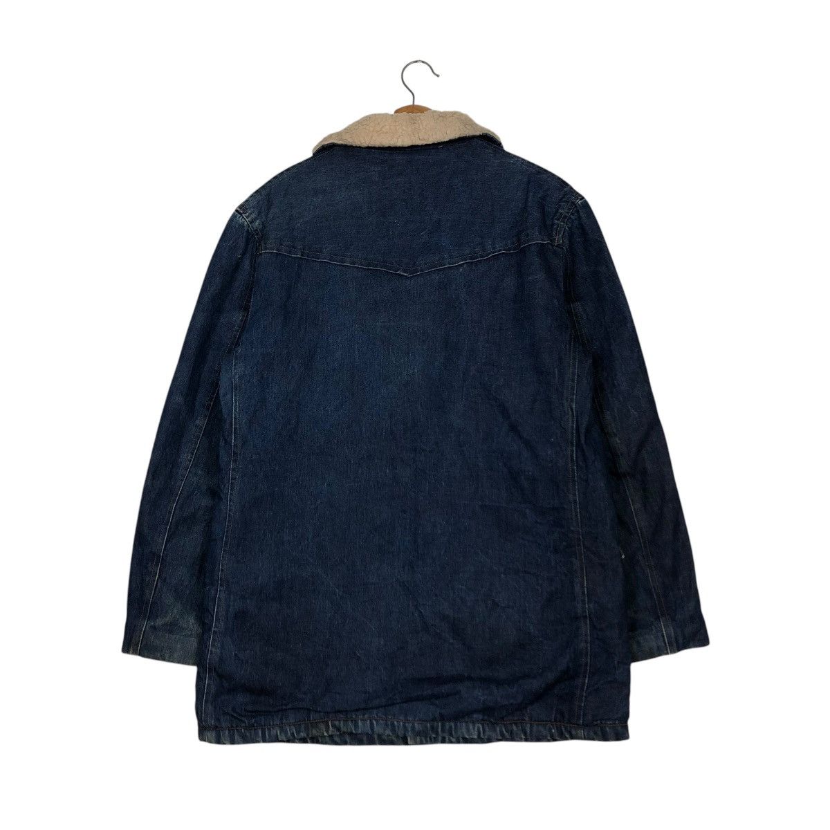 Japanese Brand 🔥VINTAGE CHORE DENIM JACKET BLANKET BIG X ANK ISSEY MIYAKE Size US L / EU 52-54 / 3 - 10 Thumbnail
