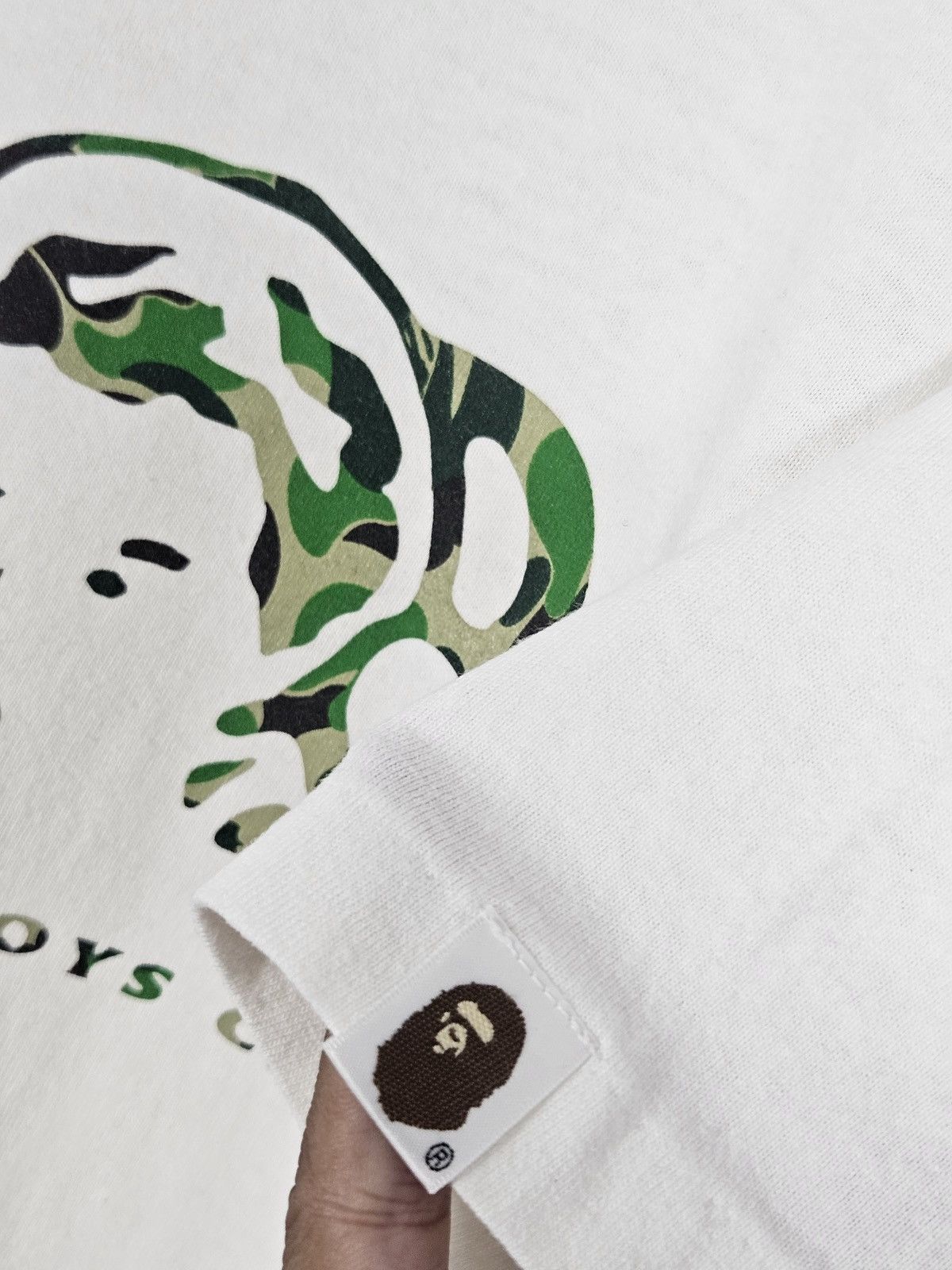 BAPE Billionaire Boys club BBC Camo shirt