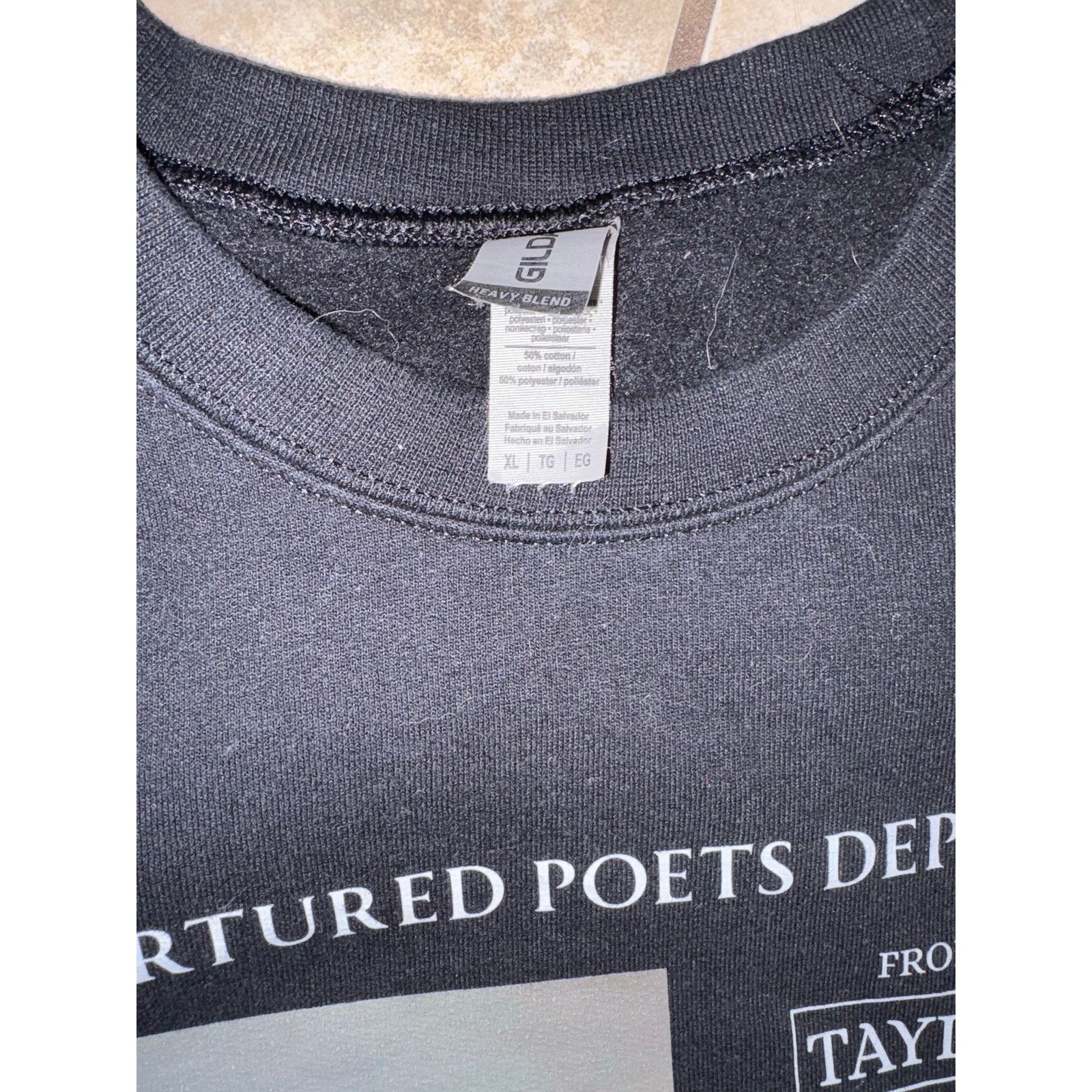 Gildan Taylor Swift the tortured poets department 2024 XL Size XL / US 12-14 / IT 48-50 - 3 Thumbnail