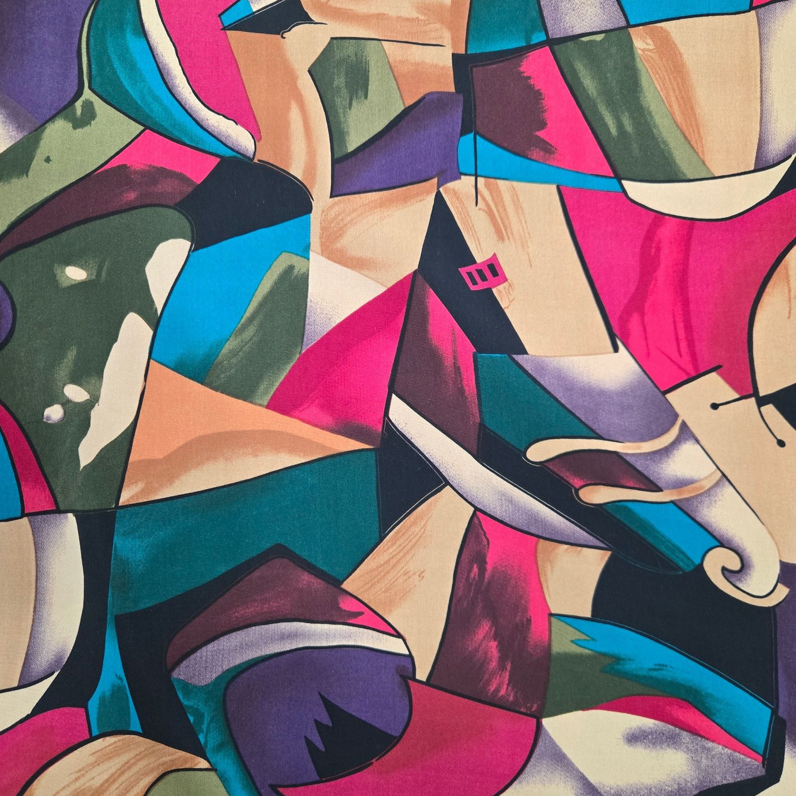 Other Alfred Dunner Abstract Print Blouse Late 90s Size 14 Size XL / US 12-14 / IT 48-50 - 4 Thumbnail