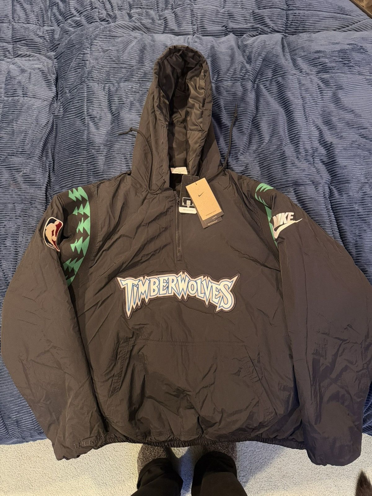 Nike Nike Timberwolves Trees Jacket Size US L / EU 52-54 / 3 - 3 Thumbnail