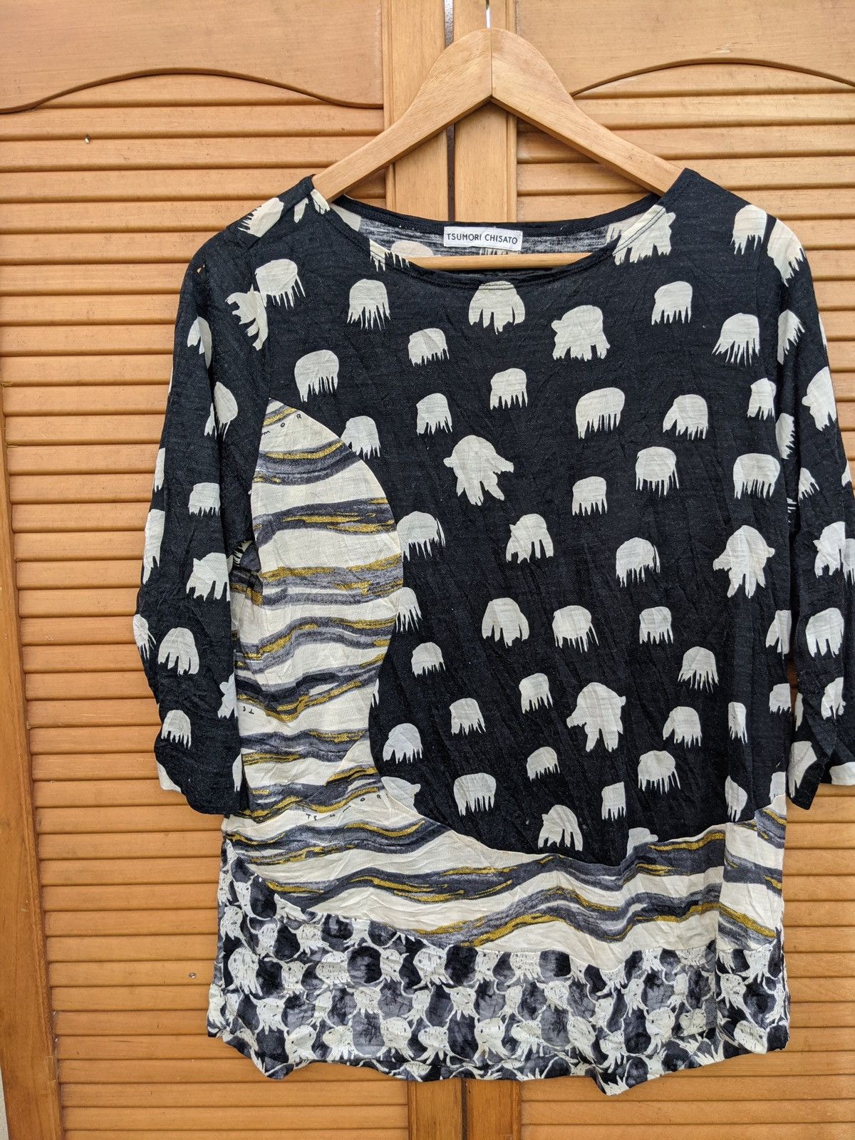Tsumori Chisato TSUMORI CHISATO FULL PRINT TOPS WOMEN SHIRT Size M / US 6-8 / IT 42-44 - 2 Thumbnail