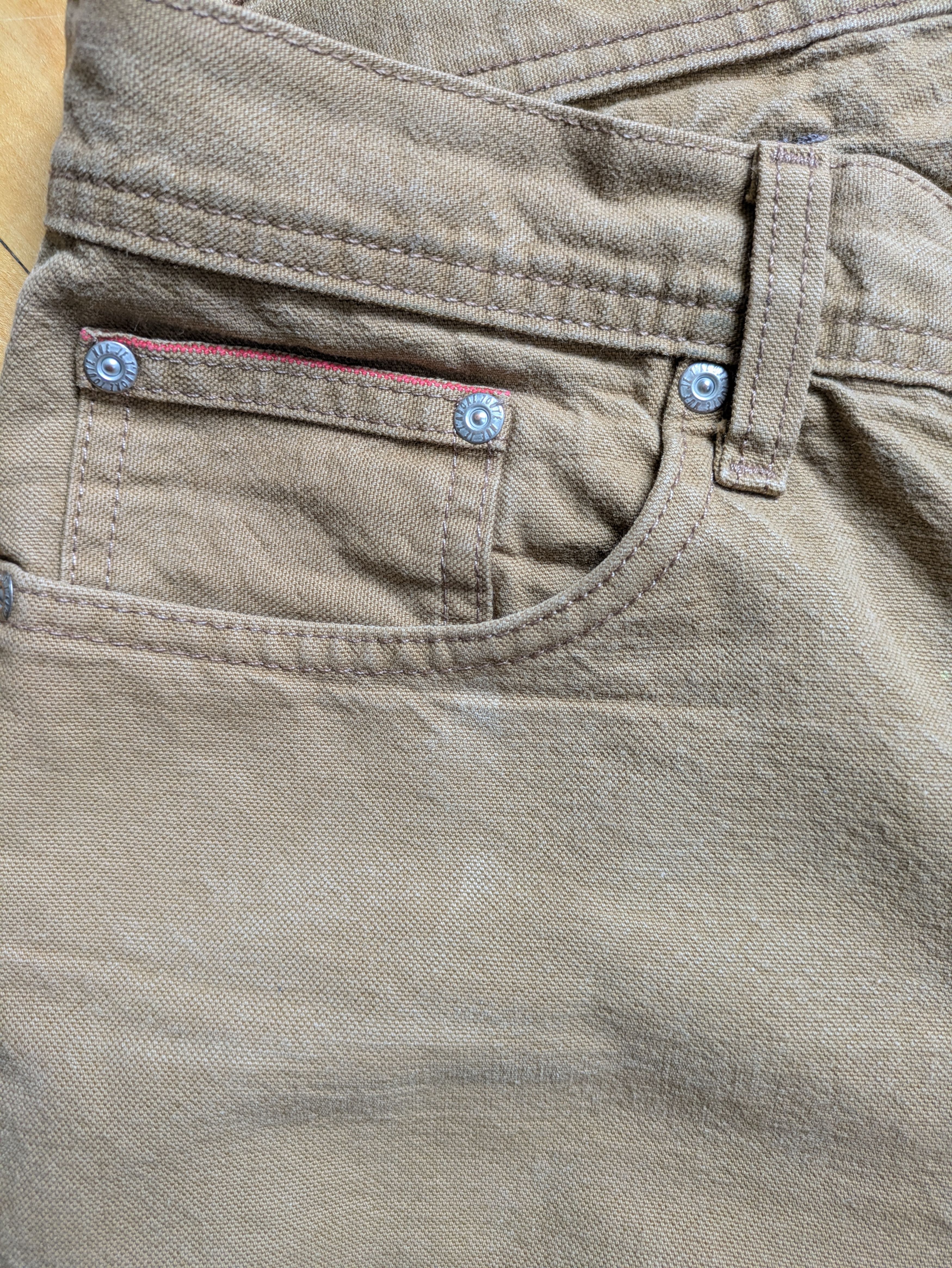 Naked & Famous Duck Canvas Selvedge - Weird Guy Size US 31 - 4 Thumbnail