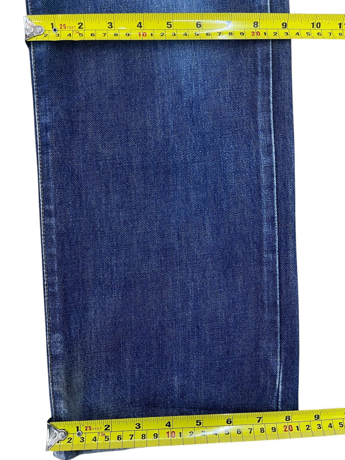 Edwin Edwin Blue Wash Whiskered Style Straight Leg jeans Size US 31 - 9 Thumbnail