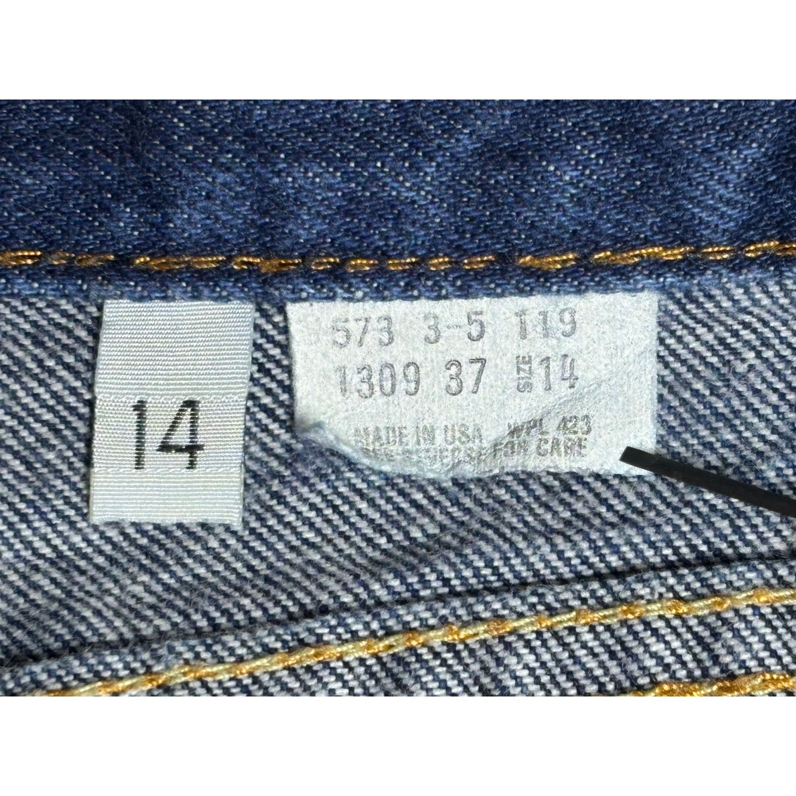 Levi's Levi’s Orange Tab Blue Jeans Women’s 14 Made in USA Vintage Size 28" / US 6 / IT 42 - 7 Thumbnail