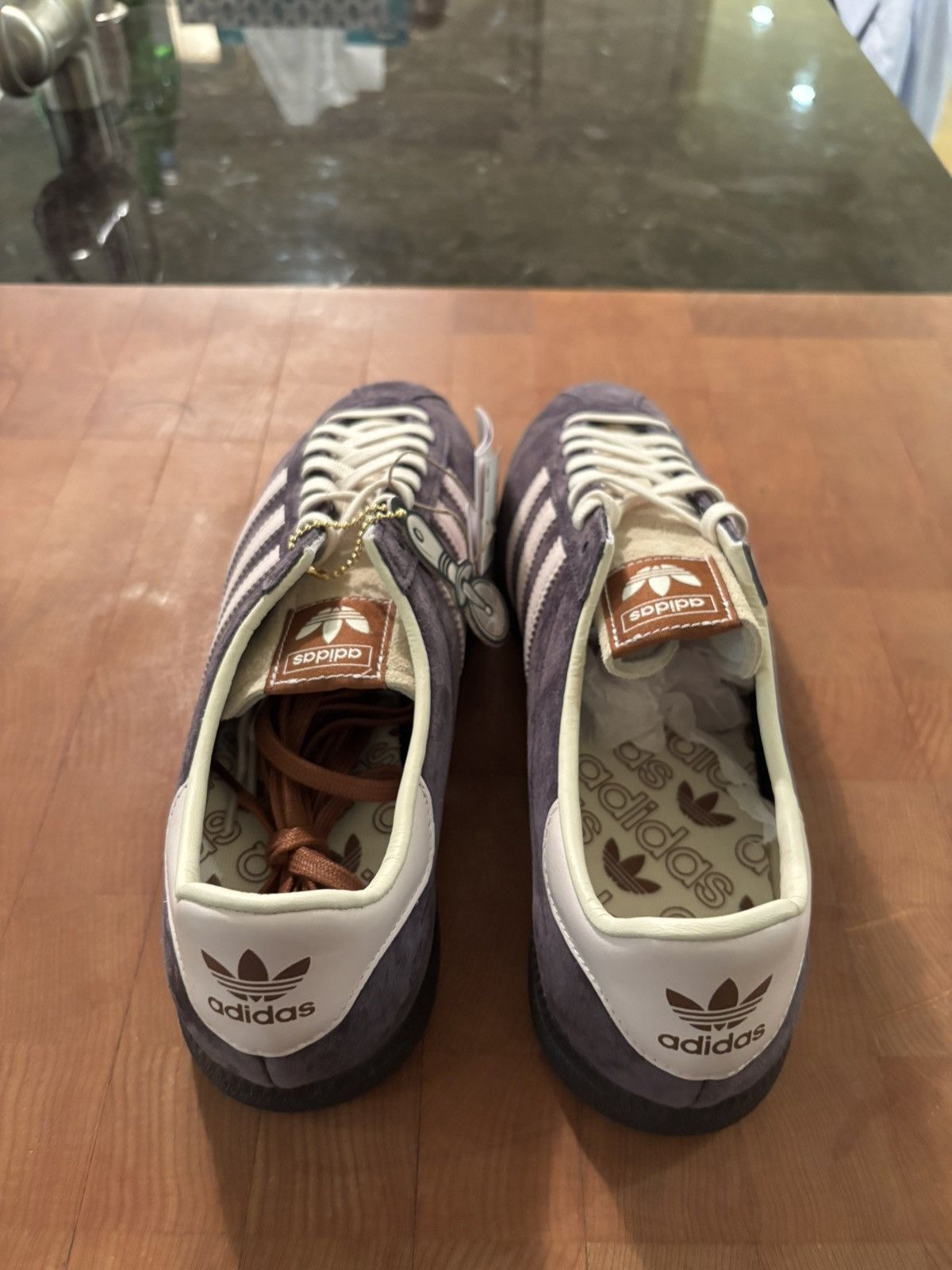 Adidas Adidas Napoli “Shadow Violet” Size US 9.5 / EU 42-43 - 3 Thumbnail