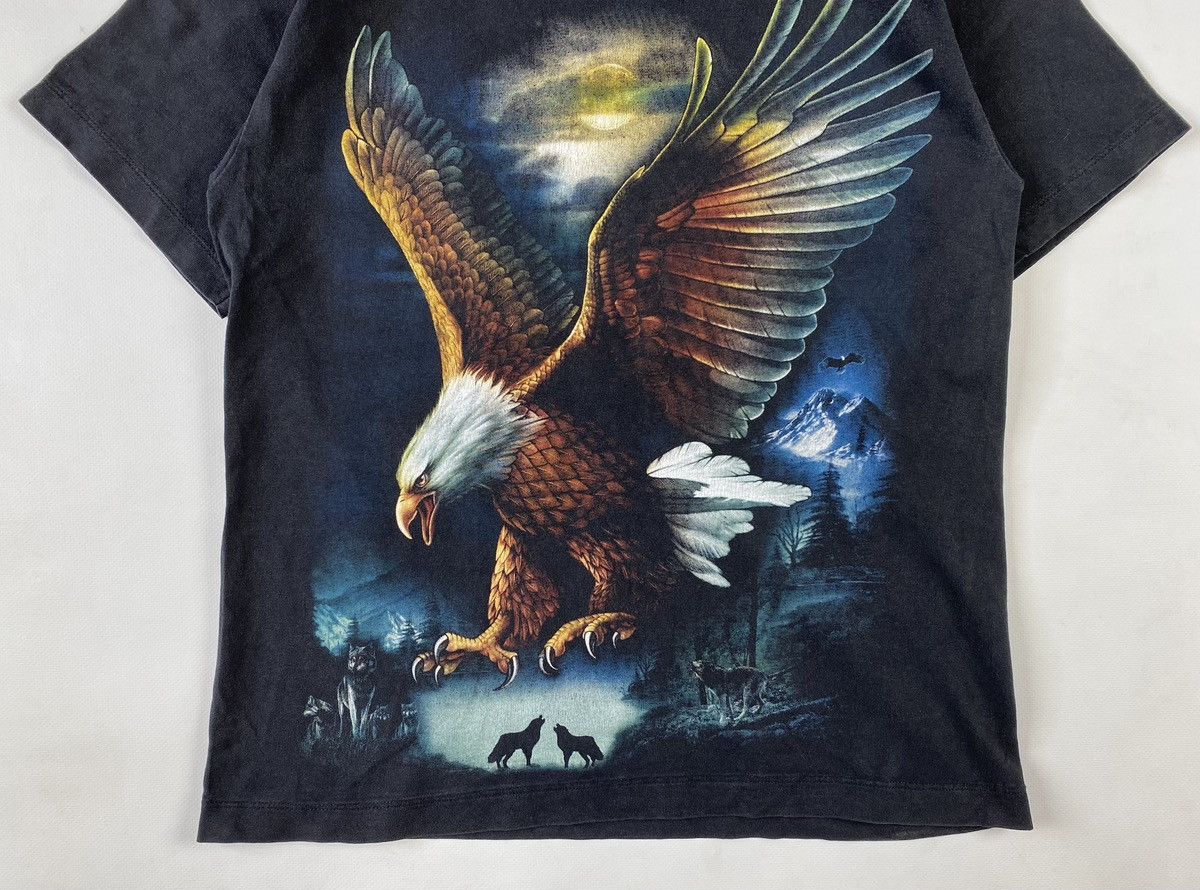 Woolf Rock Eagle vintage motorcycle t-shirt Size US S / EU 44-46 / 1 - 4 Thumbnail