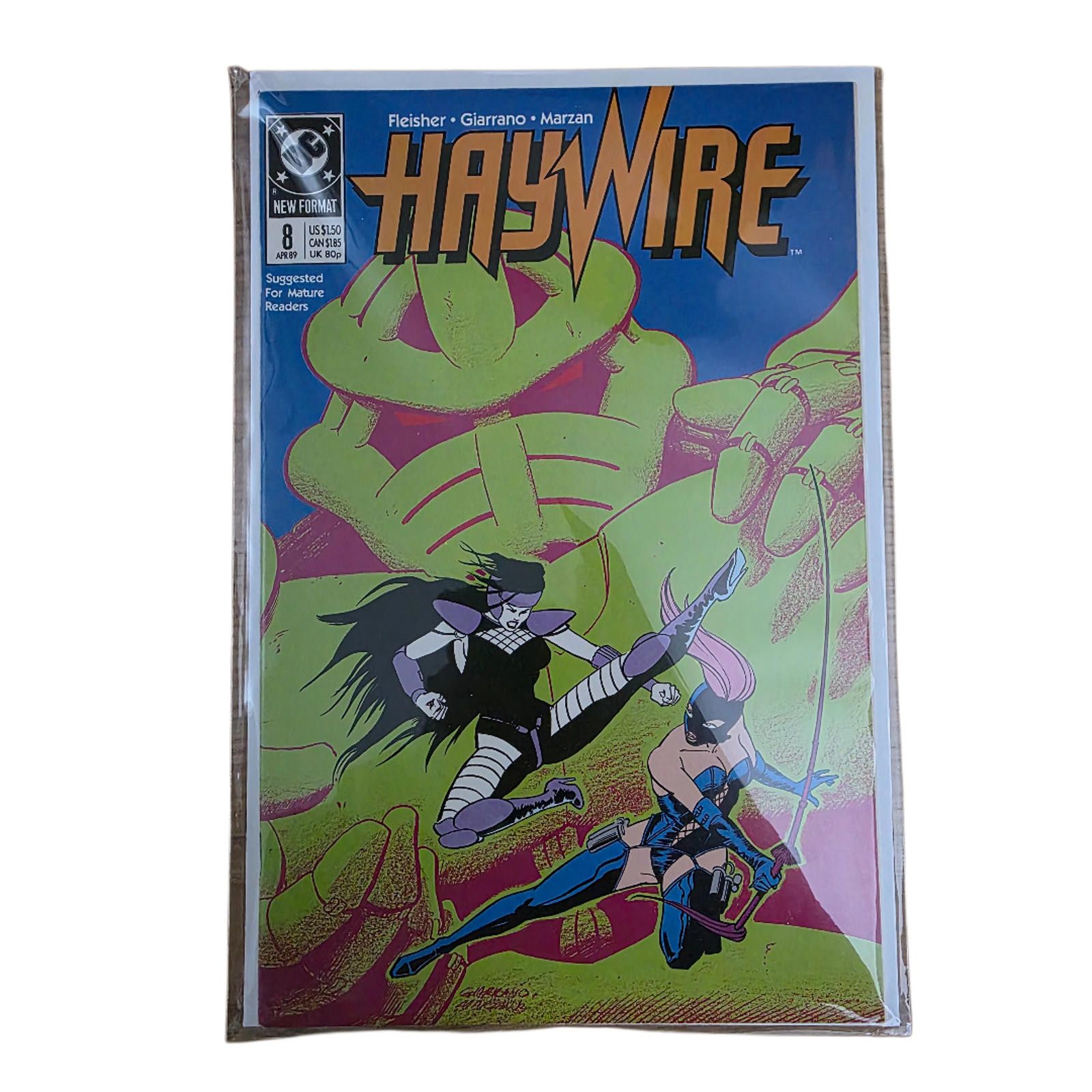 DC Comics Haywire #8 1989 Past Lives DC Vol 1 Comic (C) Size ONE SIZE - 6 Thumbnail