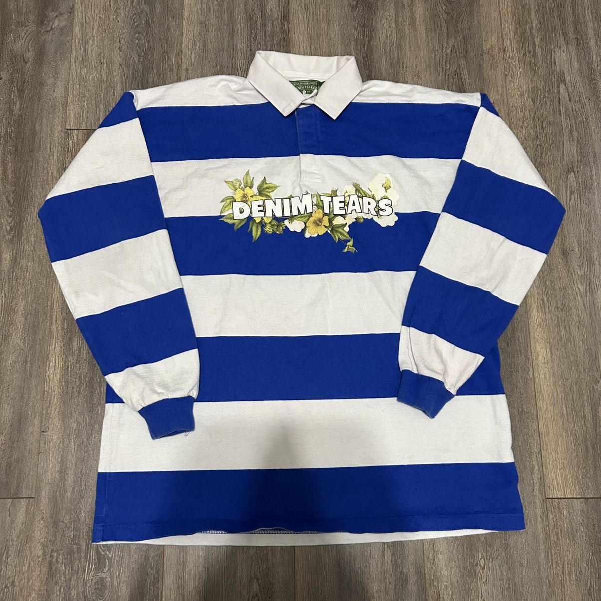 DENIM TEARS Denim Tears Tyson Beckford Rugby | Grailed