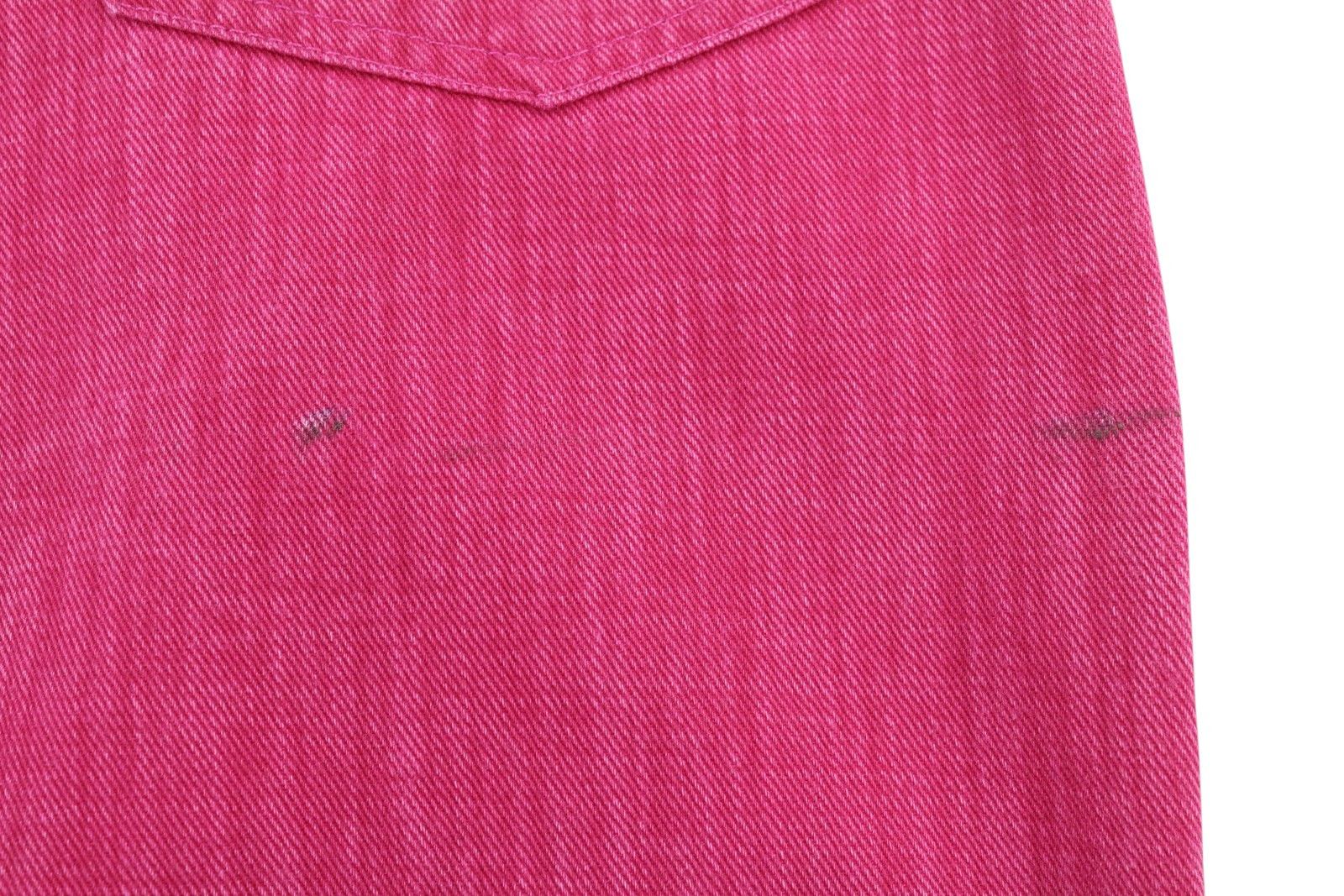 R13 DAMON PLEATED 27 Vivid Pink Flared Zip Fly Logo 85460 Size 27" / US 4 / IT 40 - 11 Thumbnail