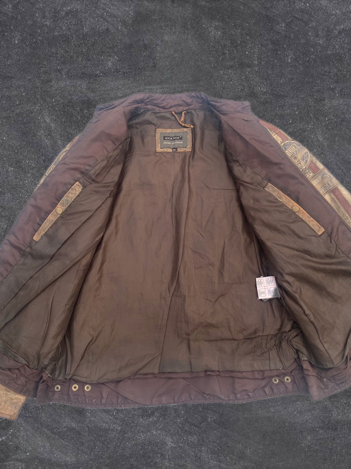 Vintage Vintage Y2K leather racing jacket MOTO Aviatrix Size US L / EU 52-54 / 3 - 16 Thumbnail