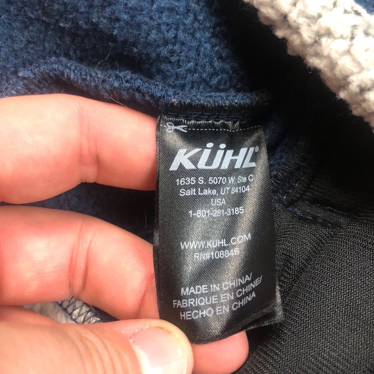 Kuhl Kuhl Sherpa Lined Blue Outdoor Full Zip Hoodie Women’s Small Size S / US 4 / IT 40 - 3 Thumbnail