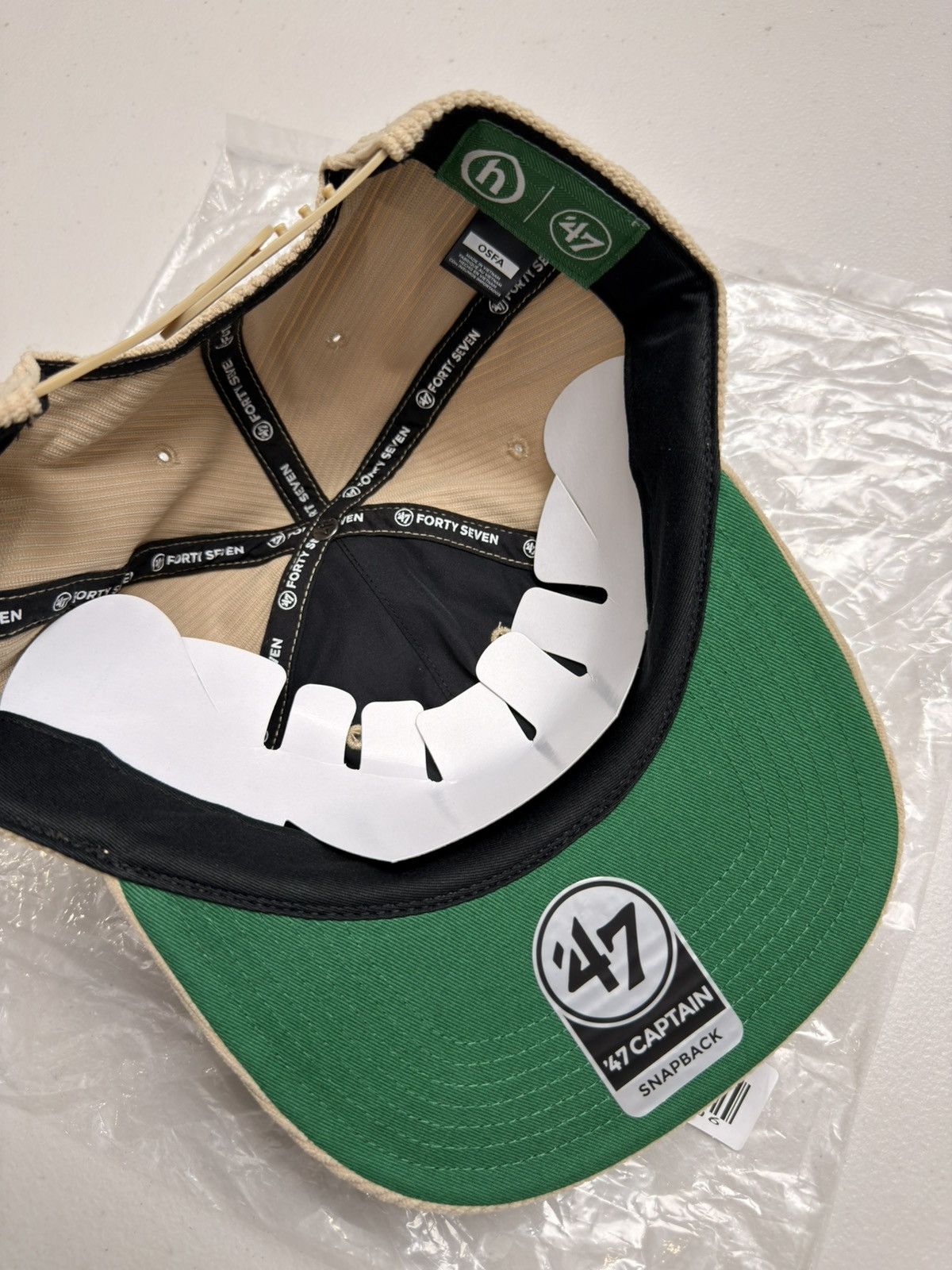 HIDDEN HIDDEN NY LOGO HAT CORDUROY Size ONE SIZE - 5 Thumbnail