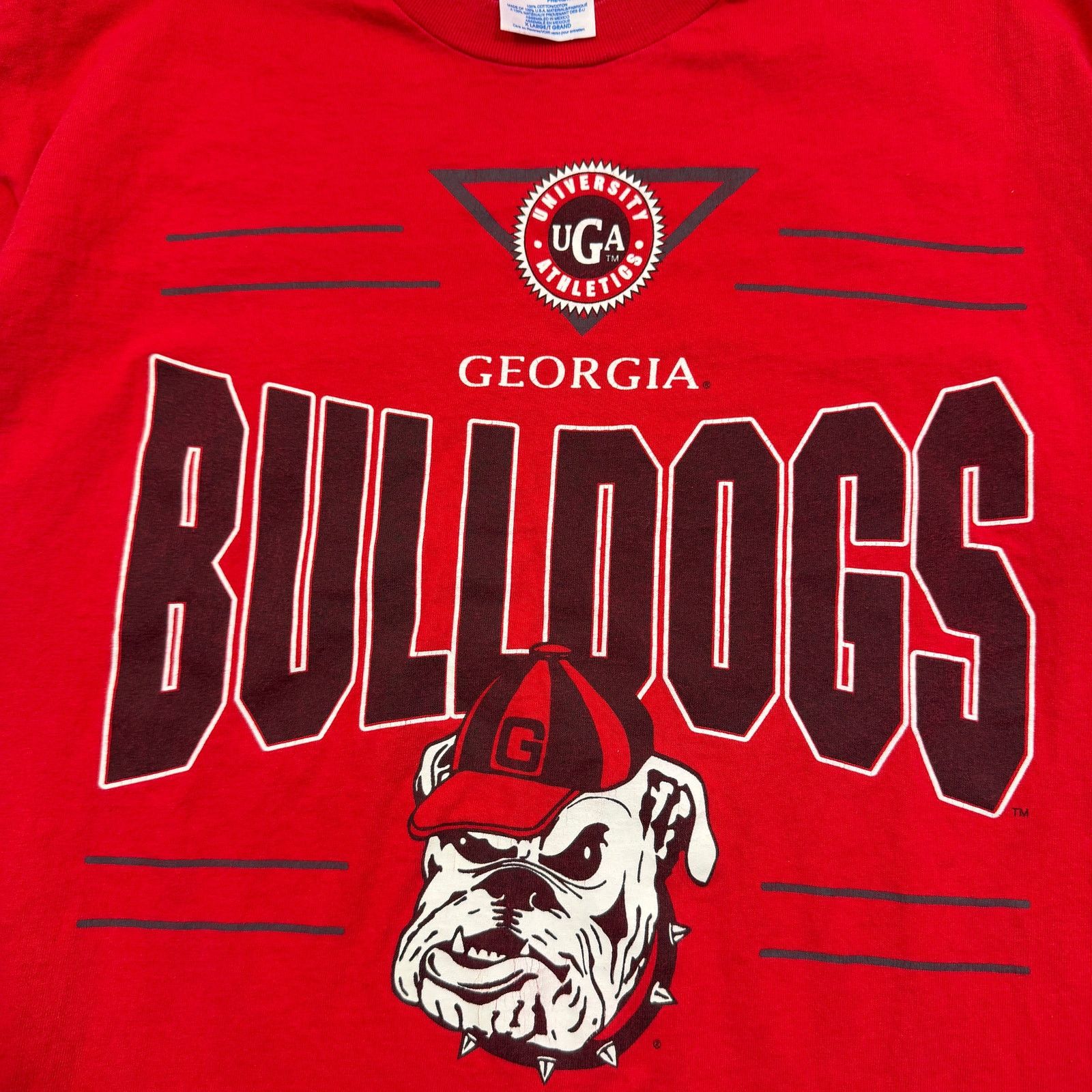 Vintage Vintage Georgia Bulldogs Shirt Men Extra Large Single Stitch Size US XL / EU 56 / 4 - 3 Thumbnail